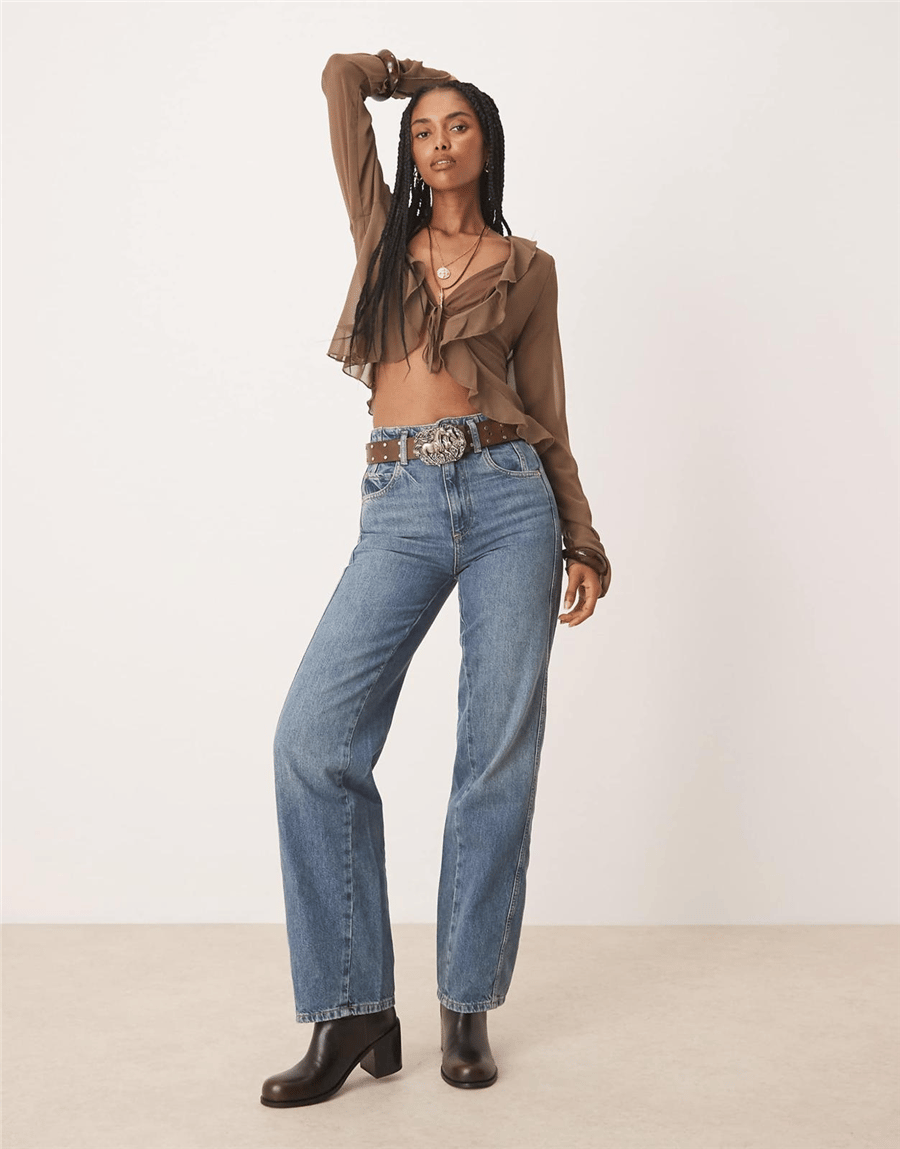 FREEPEOPLE ASTER STRAİGHT JEANS 