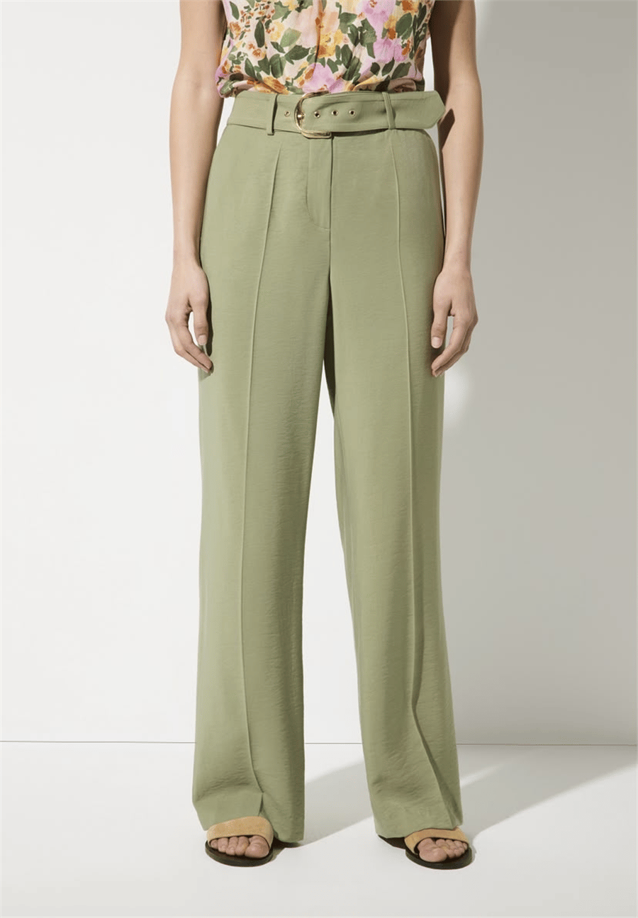 MORE&MORE BOL KESİM YEŞİL PANTOLON 