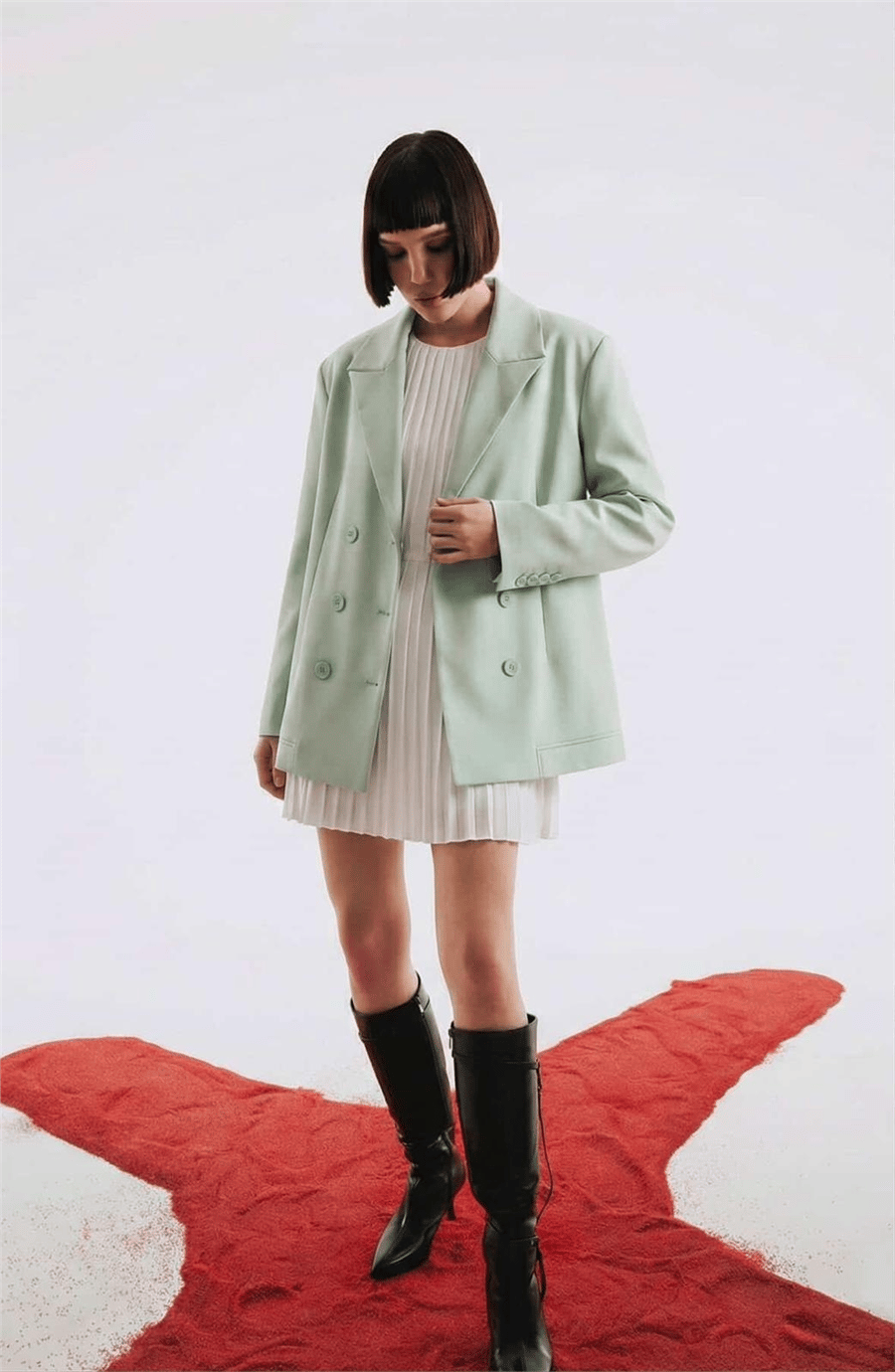 PCFG MİNT YEŞİL BLAZER CEKET