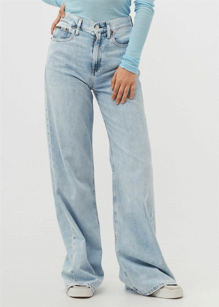 POLO RALPH LAUREN HİGH RİSE FLARE JEANS