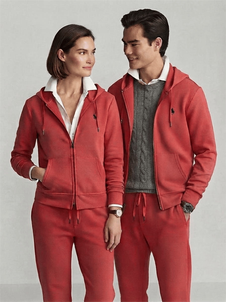 POLO RALPH LAUREN KIRMIZI KAPÜŞONLU