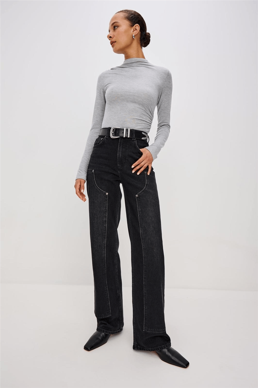 RAİLS DENİM WİDE LEG KOVBOY JEANS 