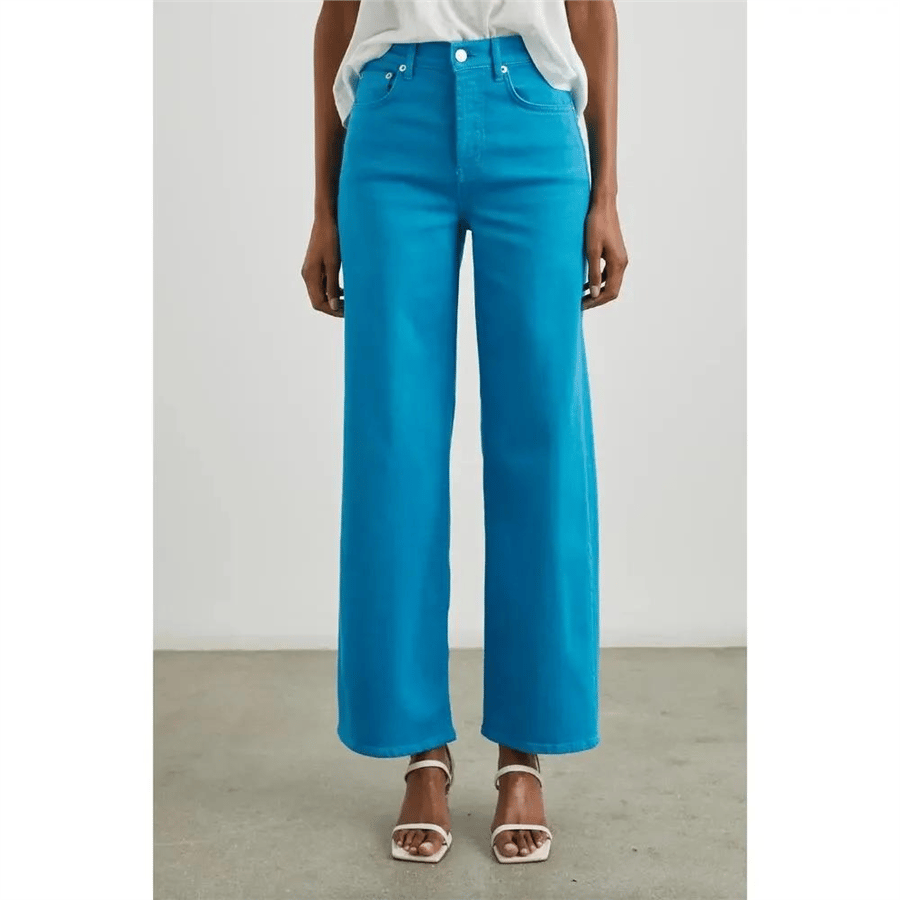 RAİLS THE GETTY HİGH RİSE WİDE LEG JEANS-MAVİ
