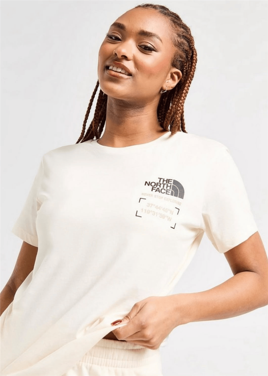 THE NORTH FACE EKRU T-SHİRT