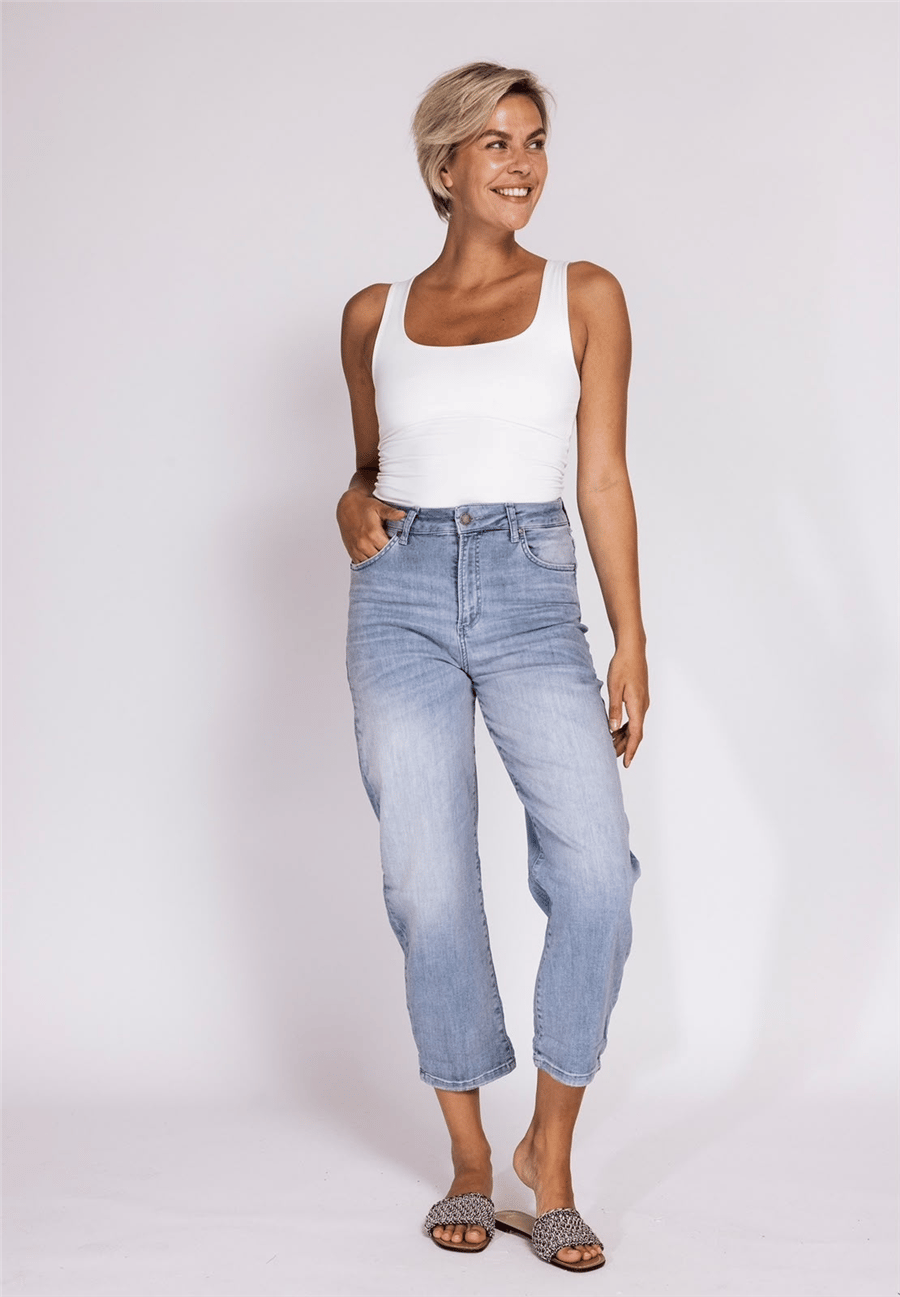 ZHRİLL BARREL TENCEL-PAMUK JEANS