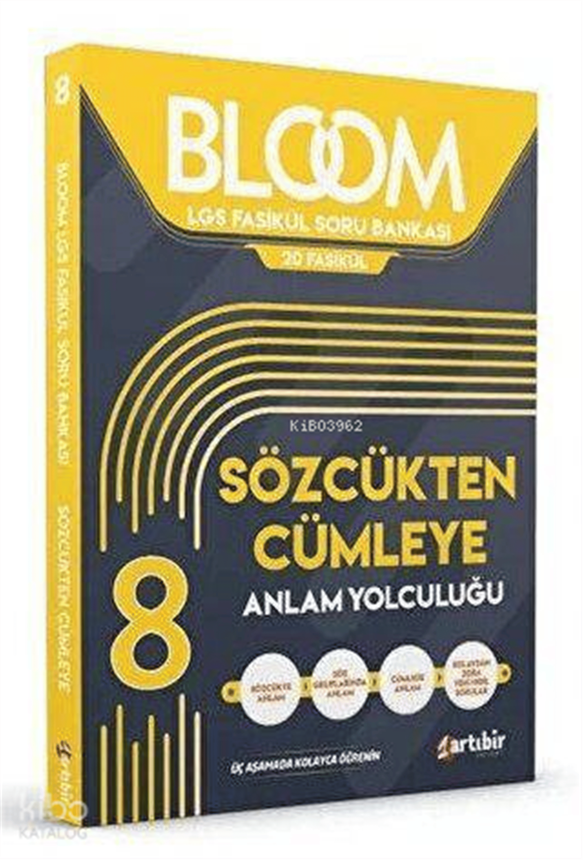 ARTIBİR 8. Sınıf Bloom Lgs Sözcükten Cümleye Fasikül Soru Bankası