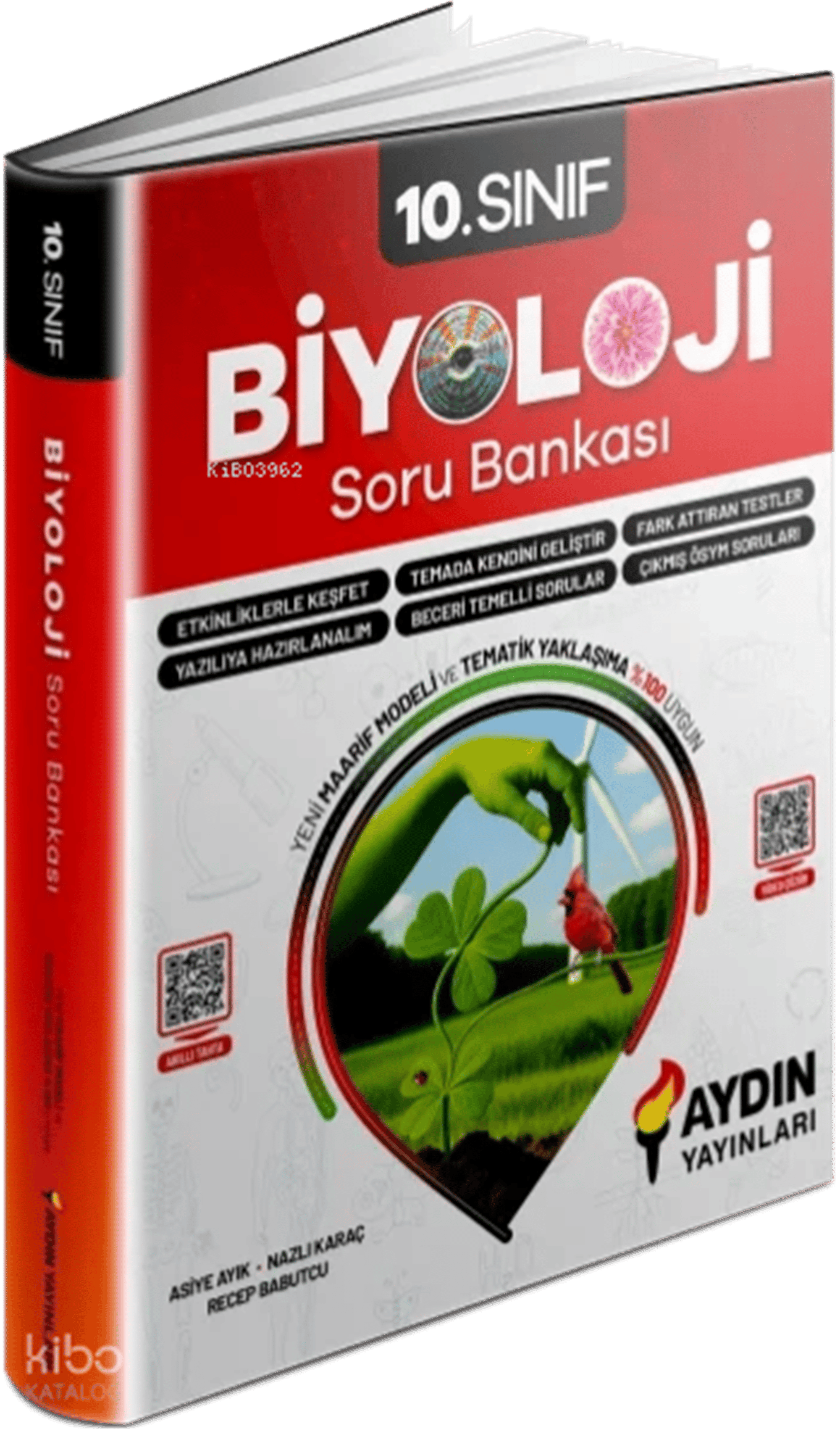 Aydın Yayınları 10. Sınıf Biyoloji Soru Bankası