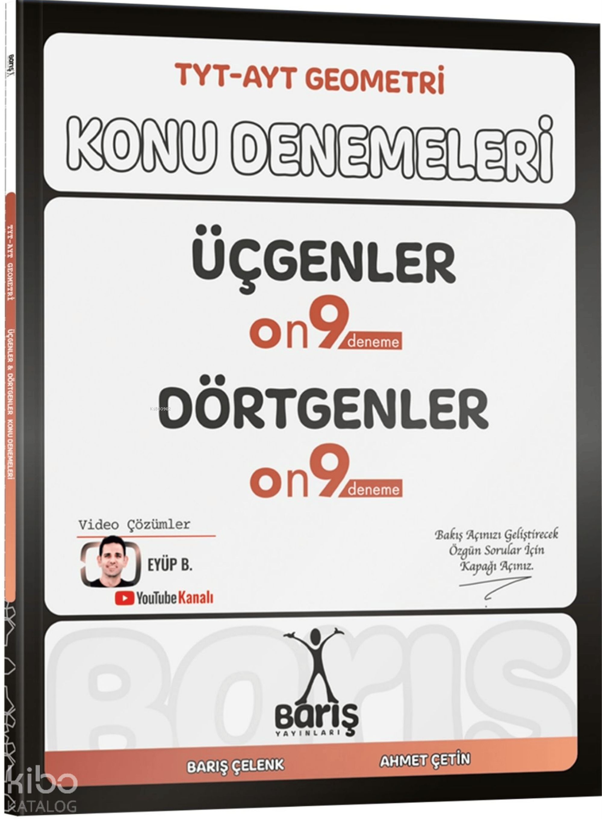 Barış Yayınları TYT - AYT Geometri Üçgenler Dörtgenler Konu Denemeleri
