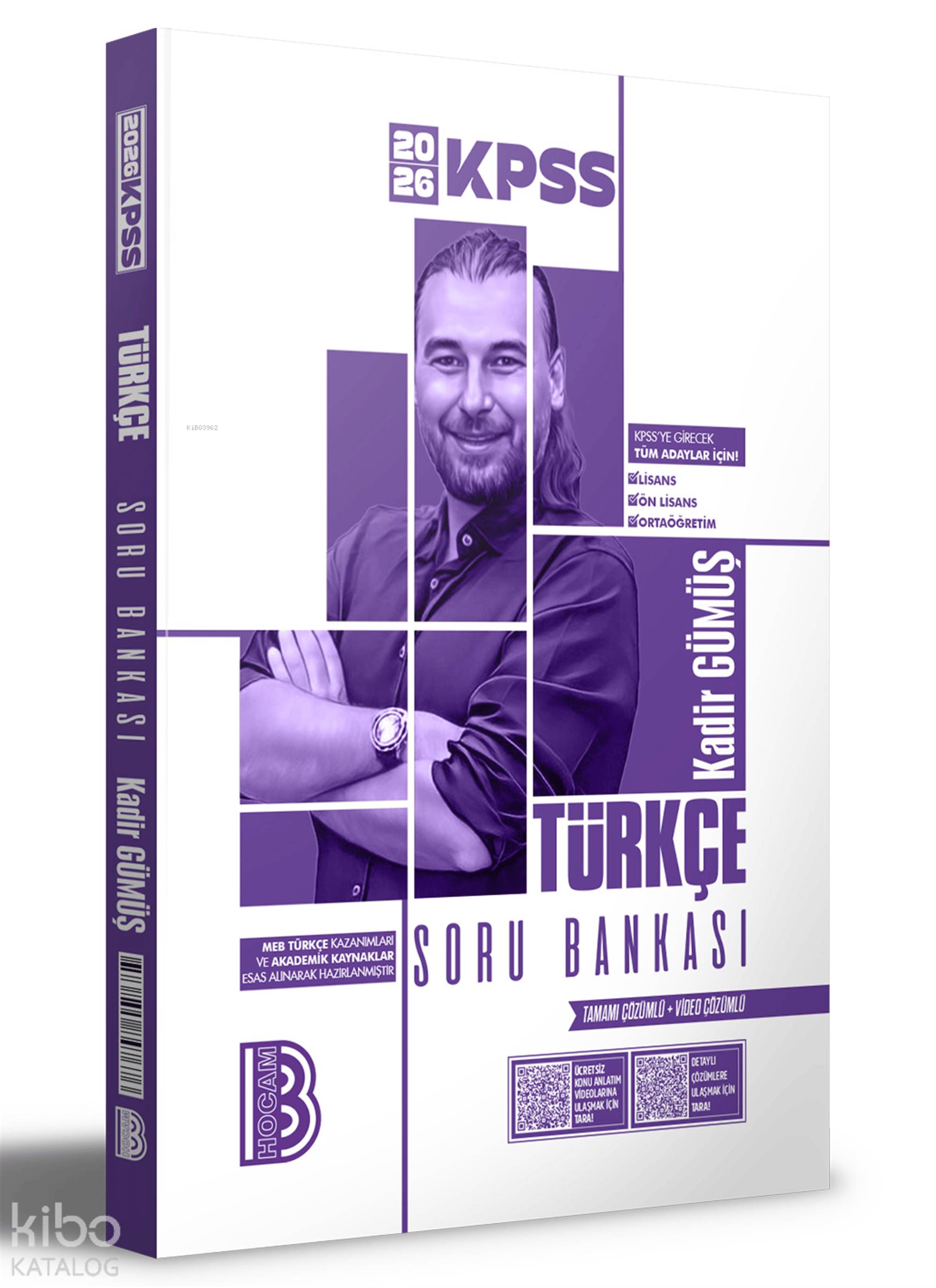 Benim Hocam 2026 KPSS Türkçe Tamamı Video Çözümlü Soru Bankası