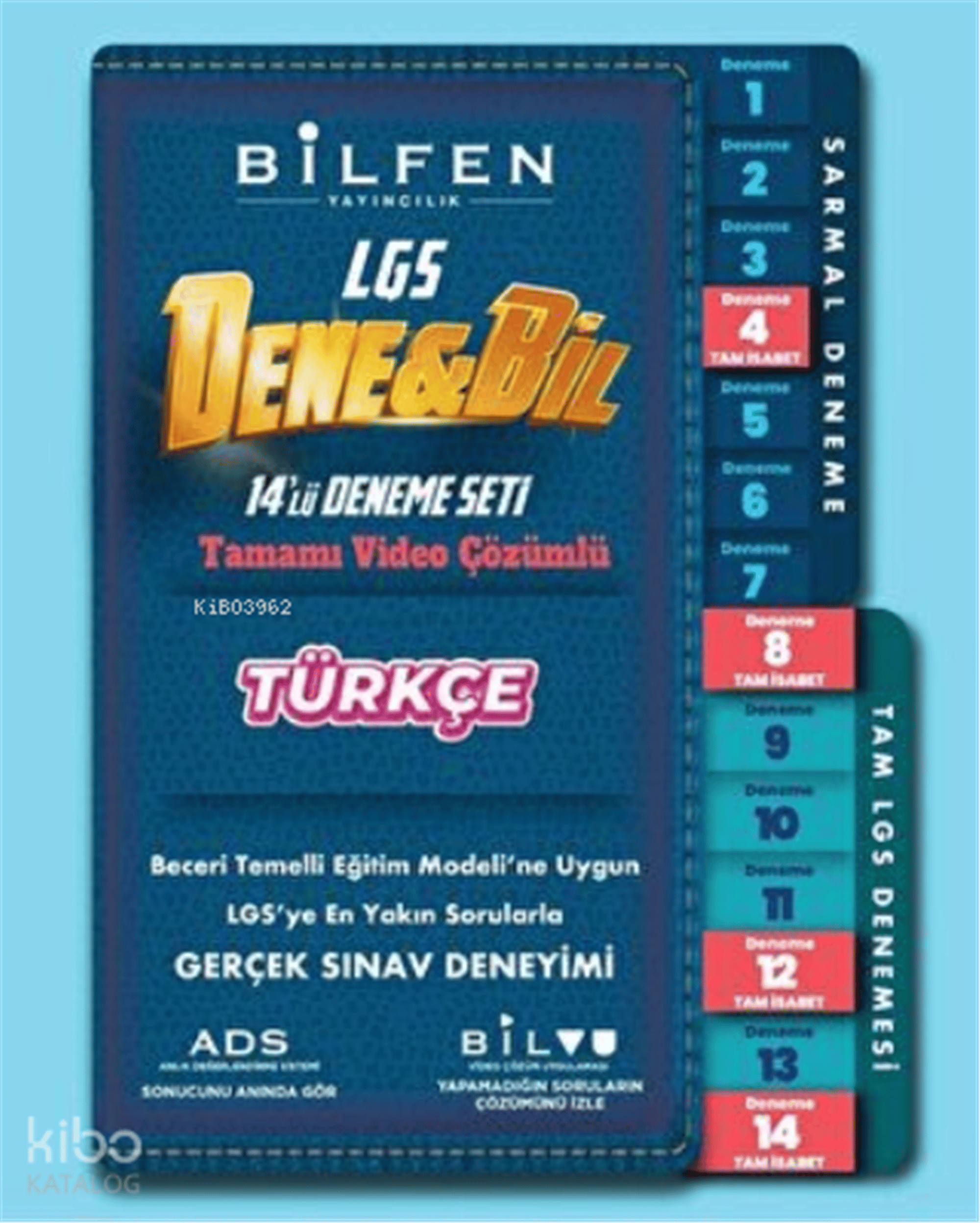 Bilfen 8. Sınıf Denebil Türkçe 14Lü Deneme Seti