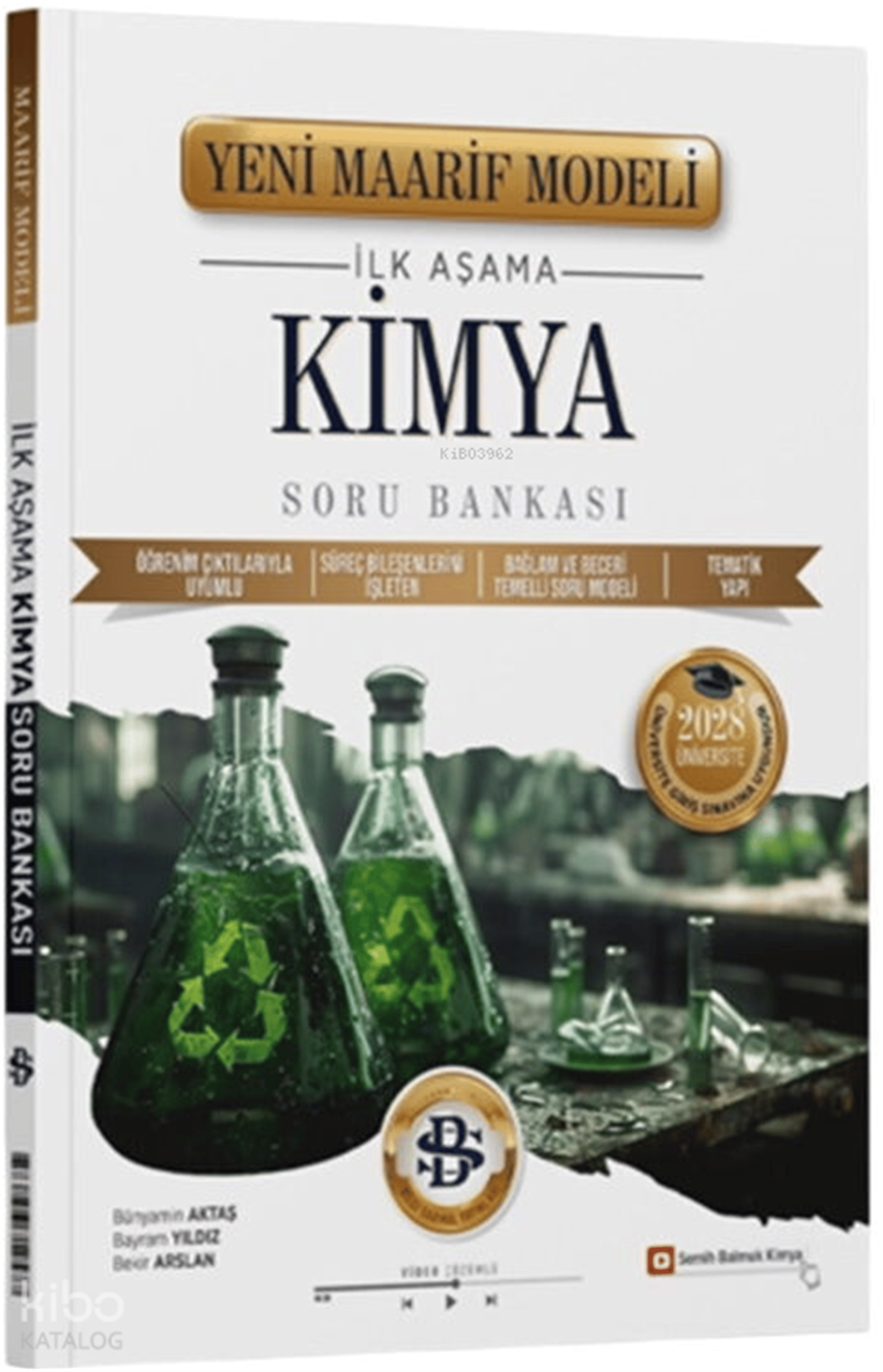 Bilgi Sarmal Üniversiteye Hazırlık Kimya İlk Aşama Maarif Model Soru Bankası