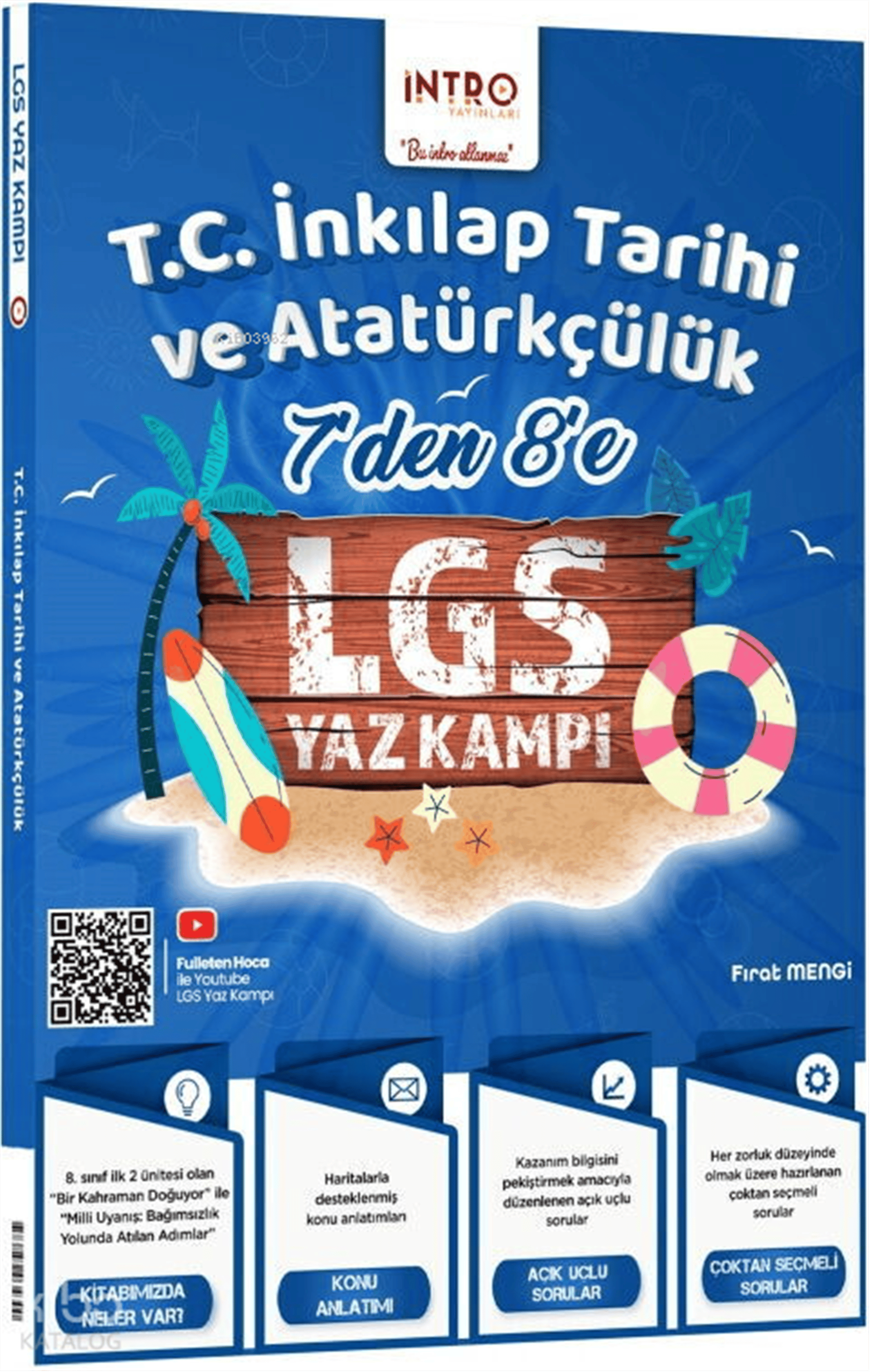 İntro Yayınları 7'den 8'e LGS T.C. İnkılap Tarihi ve Atatürkçülük Yaz Kampı