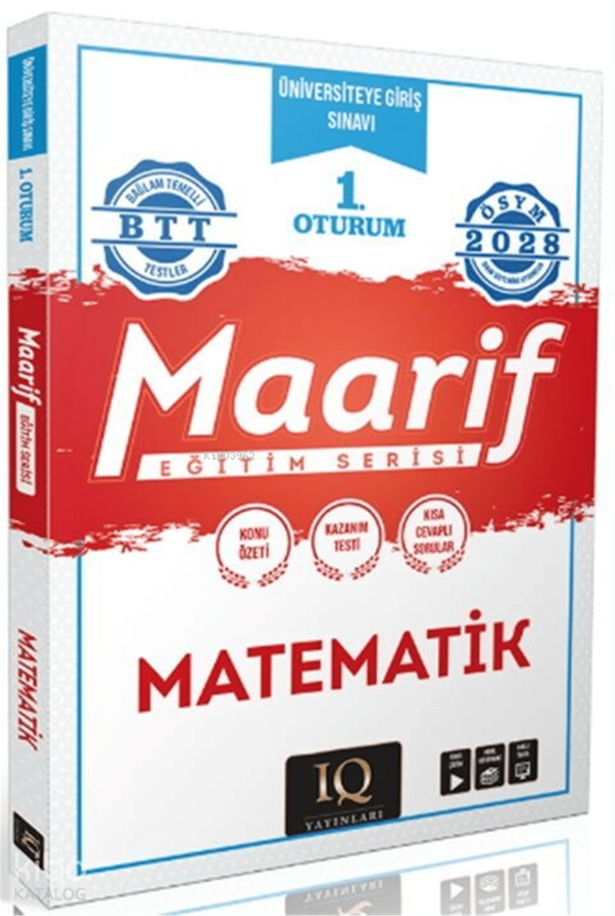 IQ Yayınları 2028 TYT Matematik Maarif Eğitim Serisi 1. Oturum