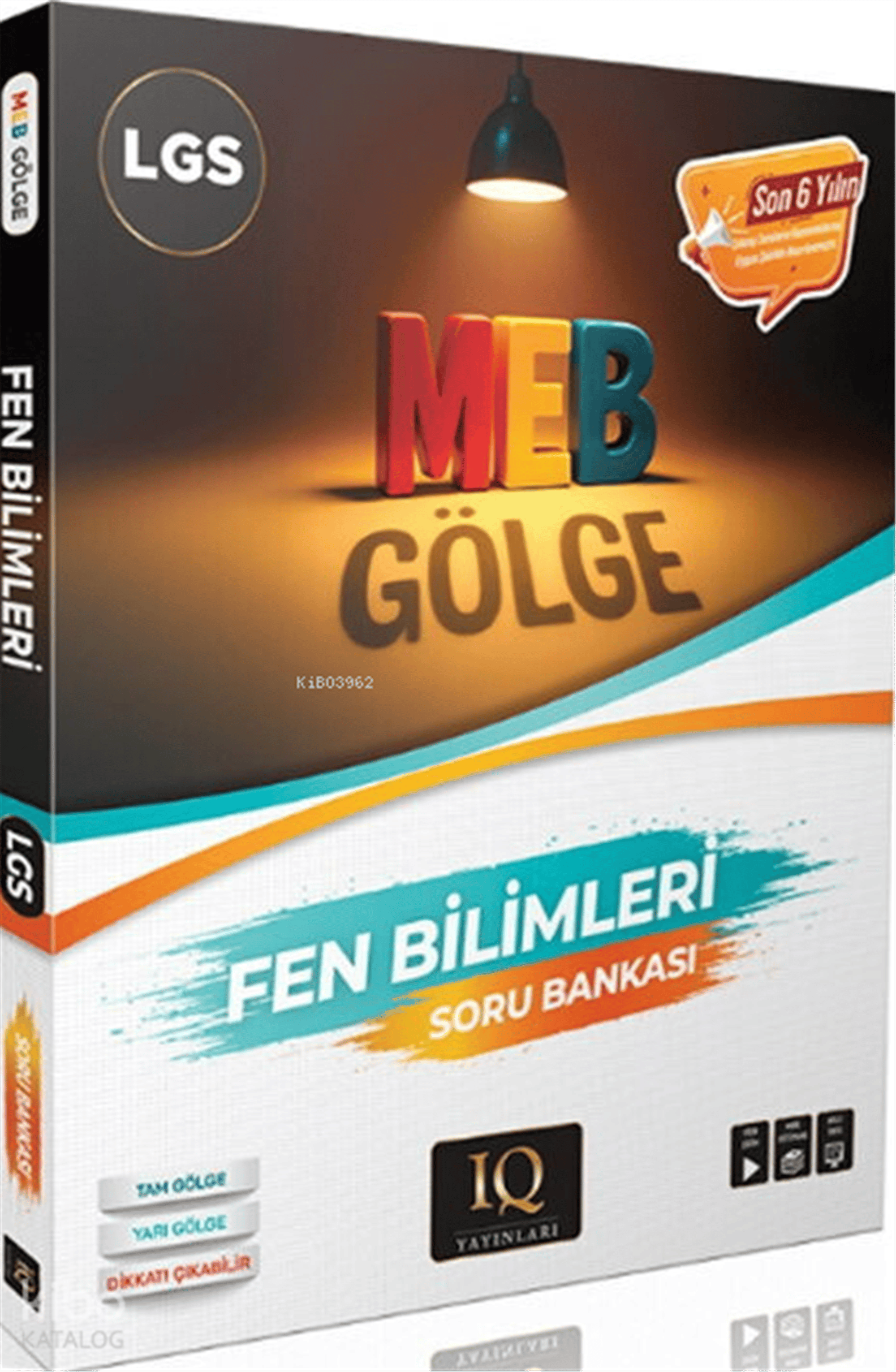 IQ Yayınları Lgs Gölge Fen Bilgisi Soru Bankası