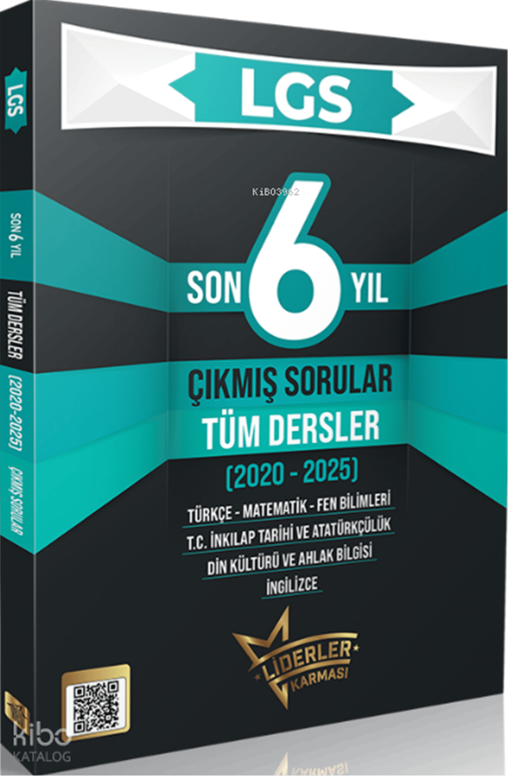 Liderler Karması 8. Sınıf LGS Son 6 Yıl Çıkmış Sorular Tüm Dersler
