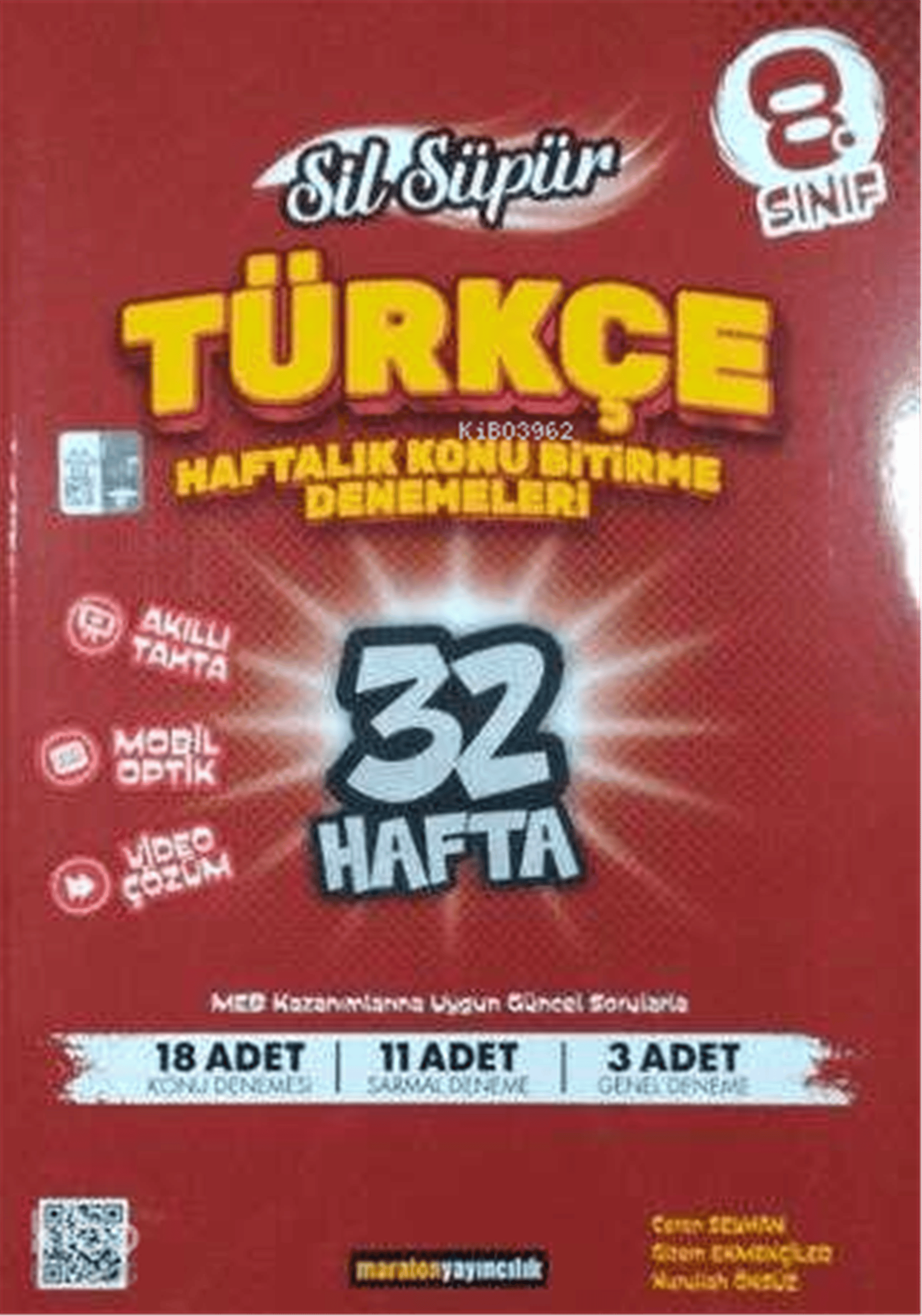 Maraton 8. Sınıf Sil Süpür Türkçe Konu Bitirme Denemeleri