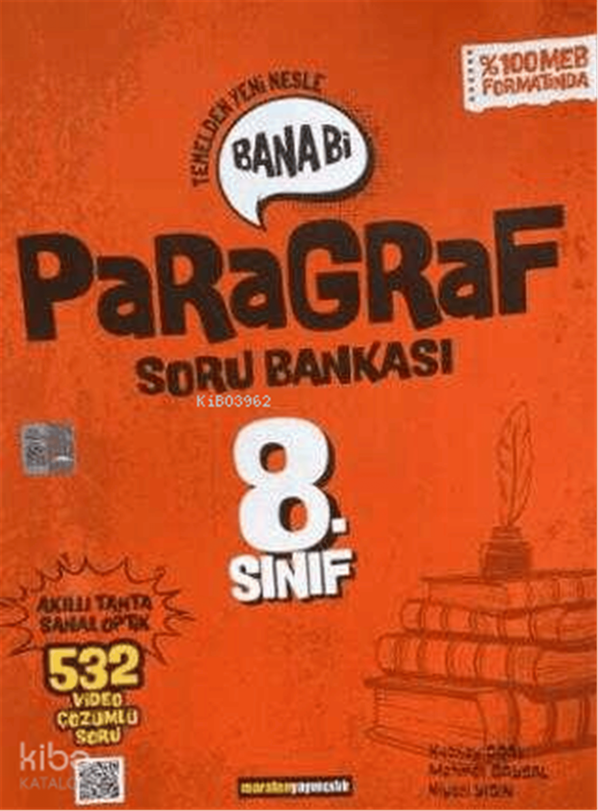 Maraton Yayıncılık 8. Sınıf Bana Bi Türkçe Paragraf Soru Bankası