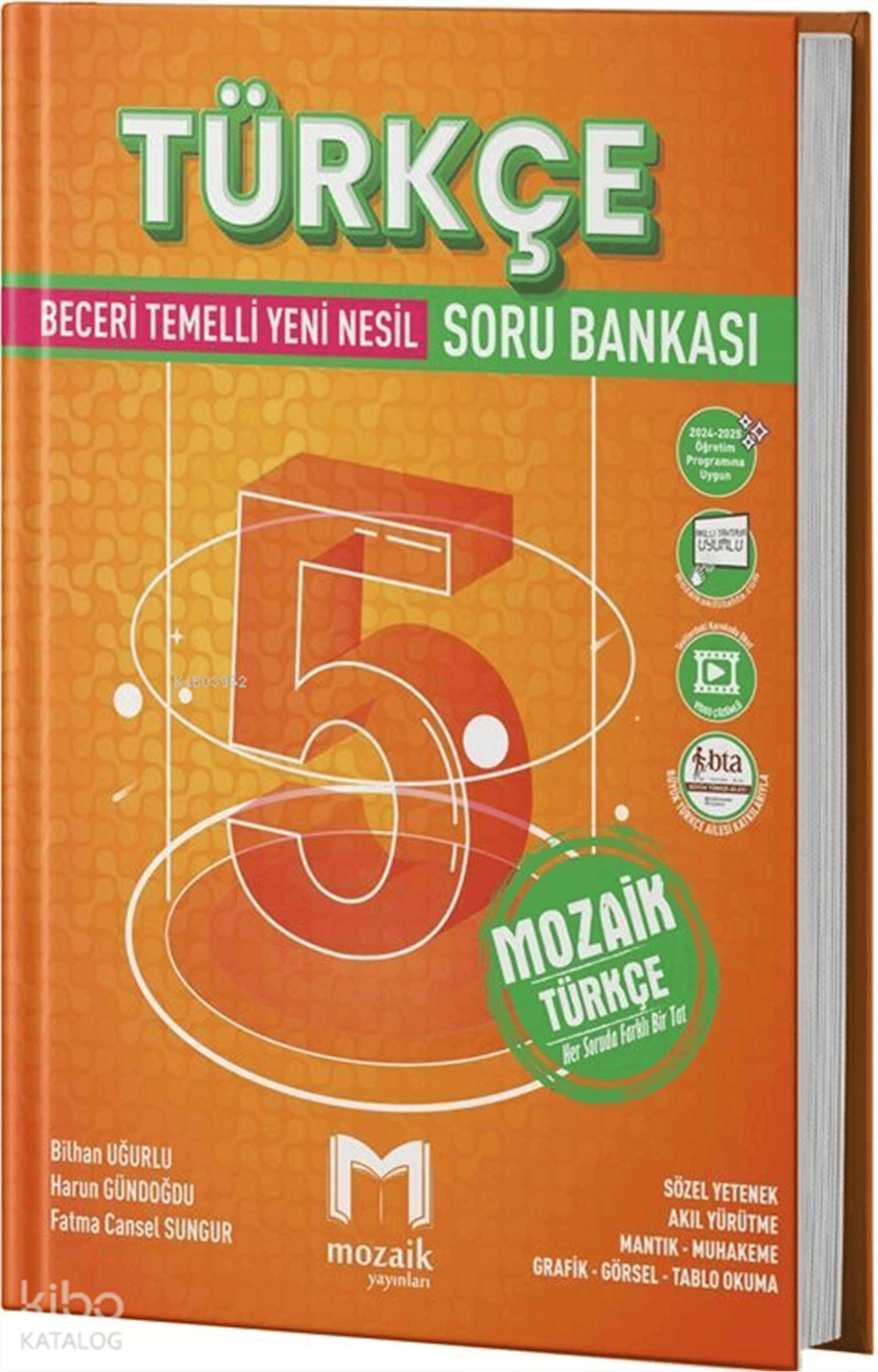 Mozaik 5. Sınıf Türkçe Soru Bankası