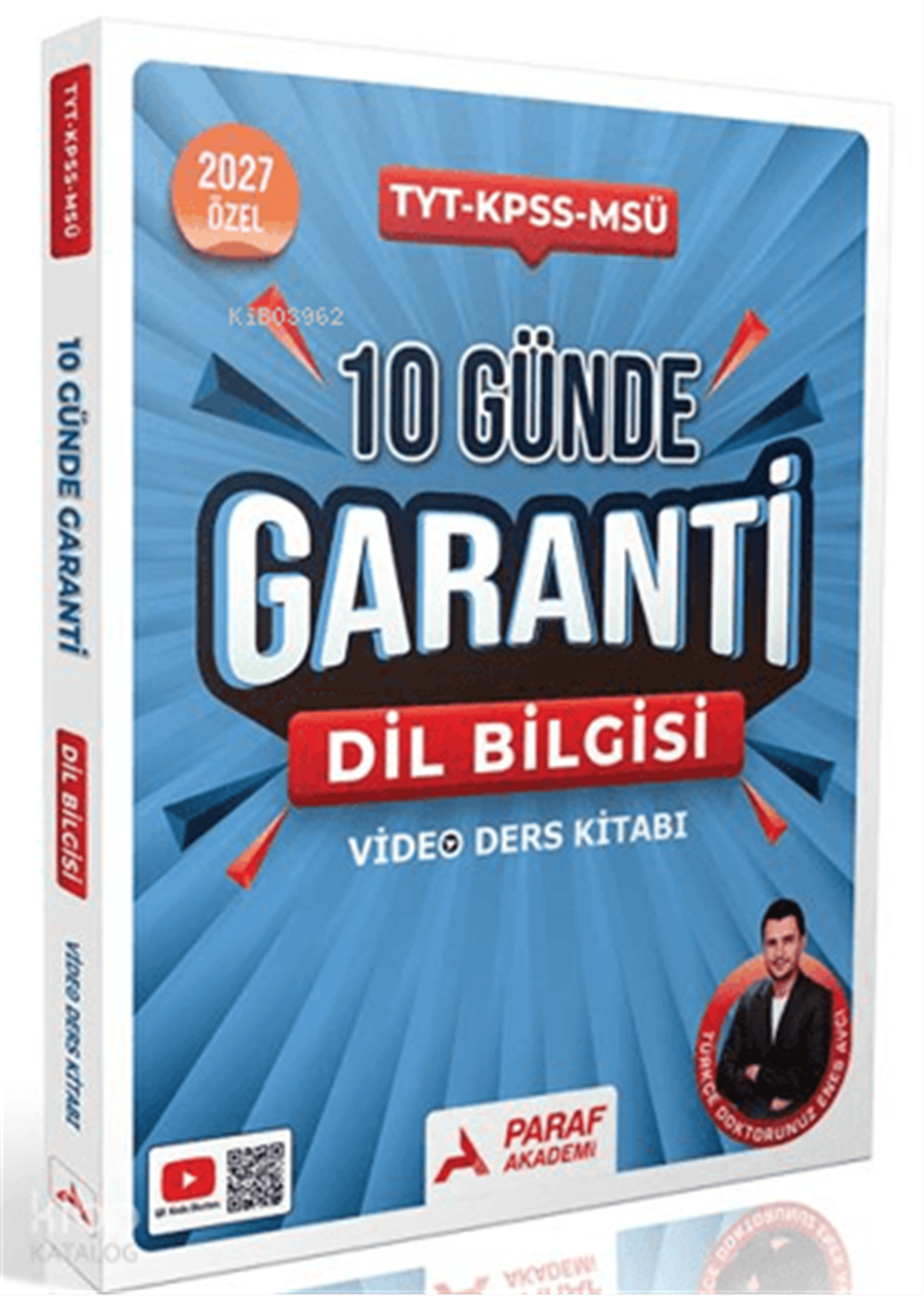Paraf Akademi 10 Günde Garanti Dil Bilgisi Video Ders Kitabı