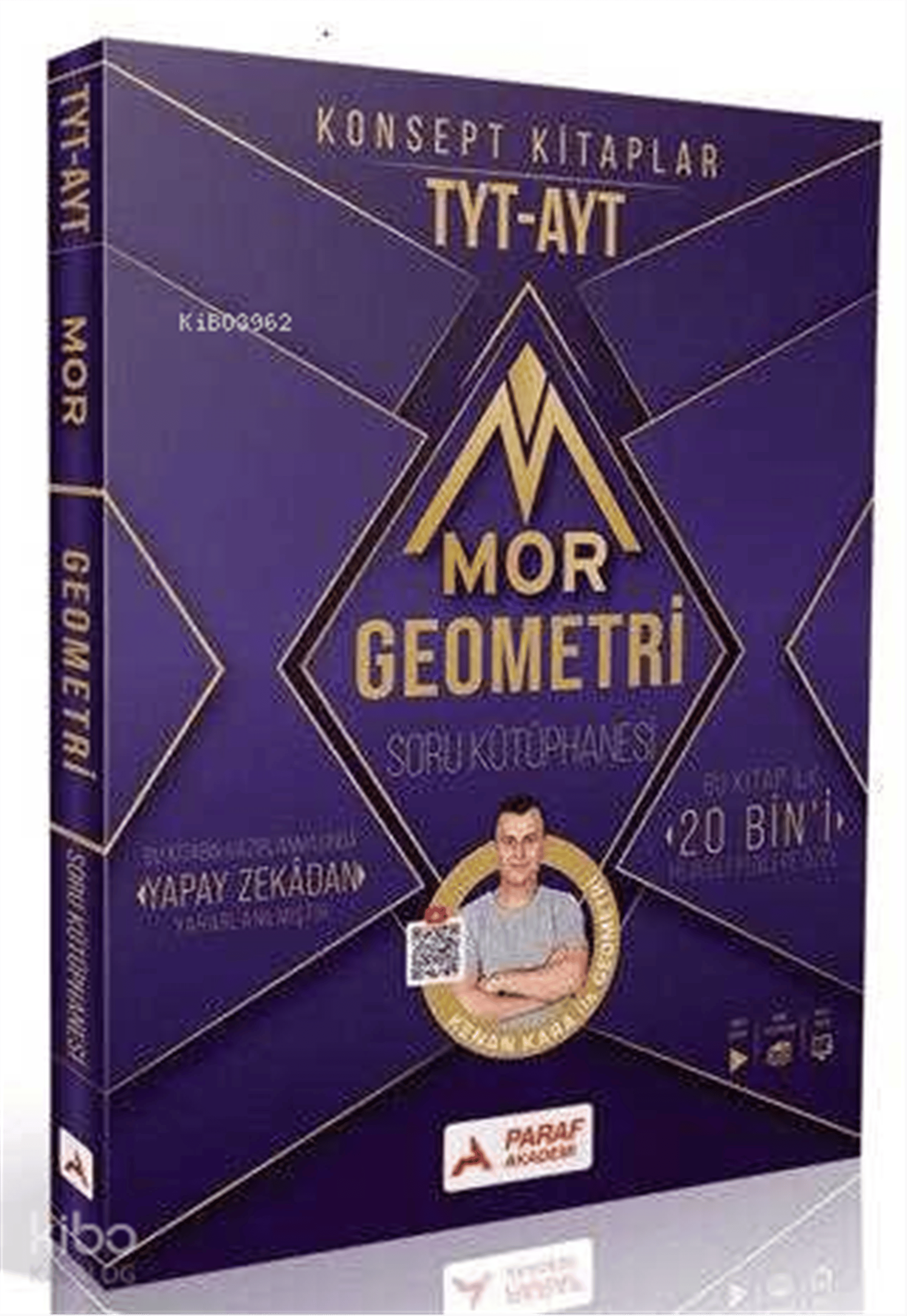 Paraf Akademi TYT-AYT Mor Geometri Soru Bankası