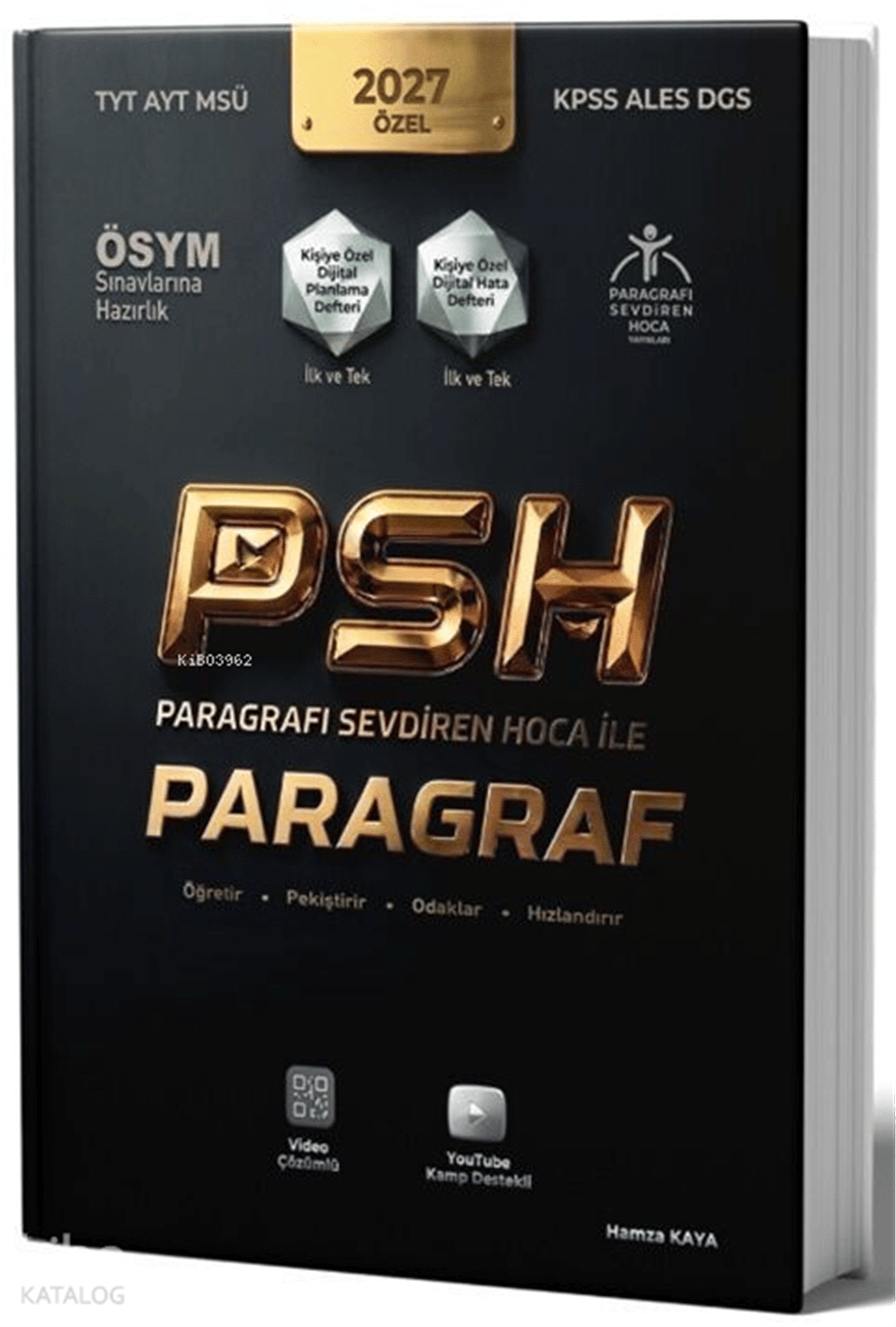 Paragrafı Sevdiren Hoca TYT AYT MSÜ KPSS ALES DGS Paragraf Soru Bankası