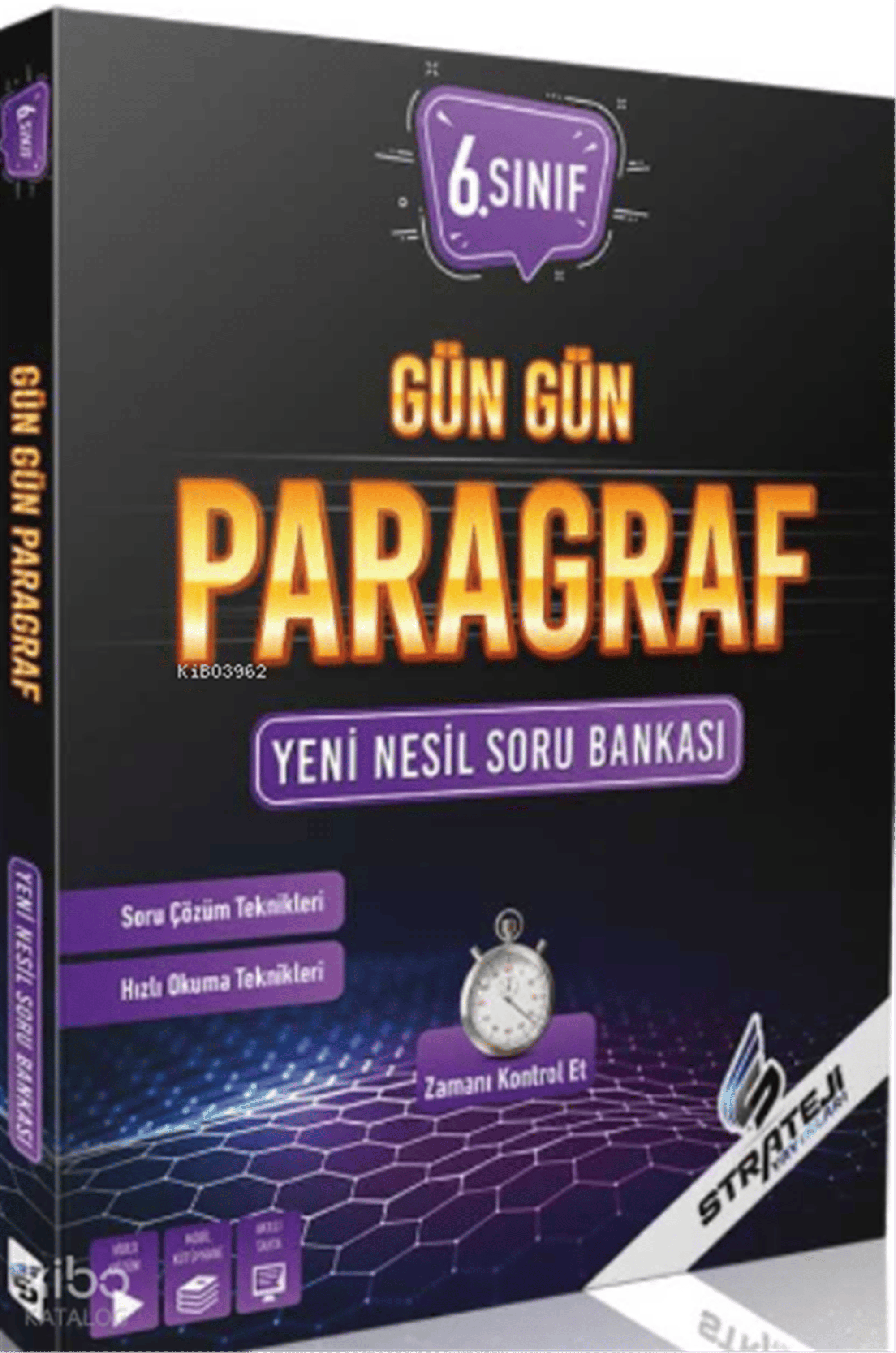 Strateji 6. Sınıf Gün Gün Paragraf Soru Bankası