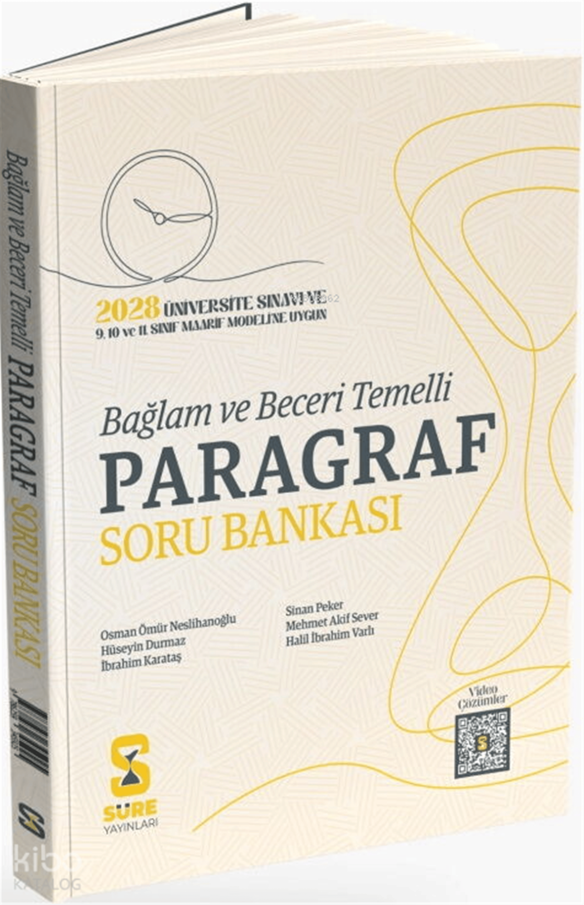 Süre Yayınları TYT AYT Paragraf Bağlam ve Beceri Temelli Soru Bankası