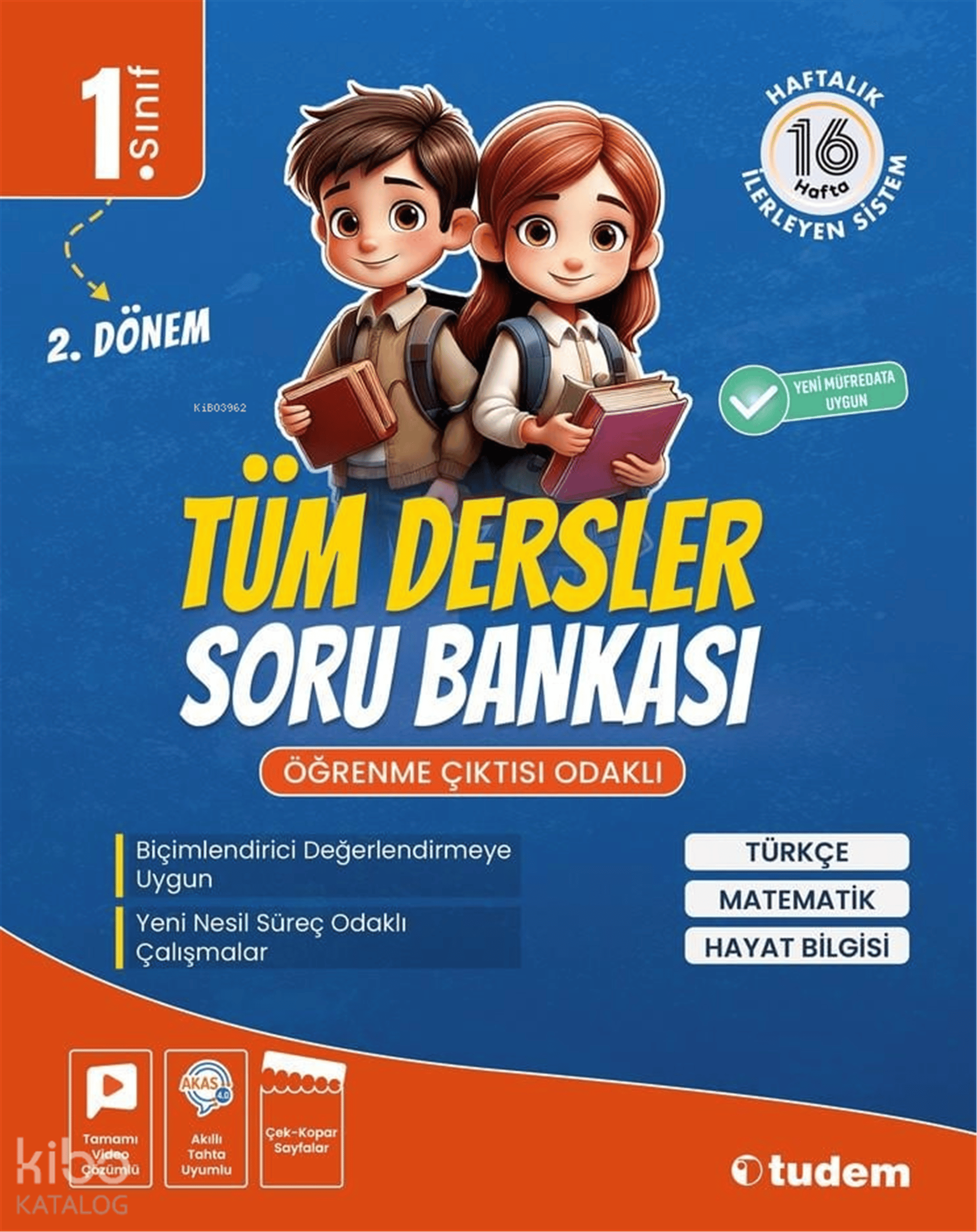 Tudem 1. Sınıf Tüm Dersler Soru Bankası (2.Dönem)