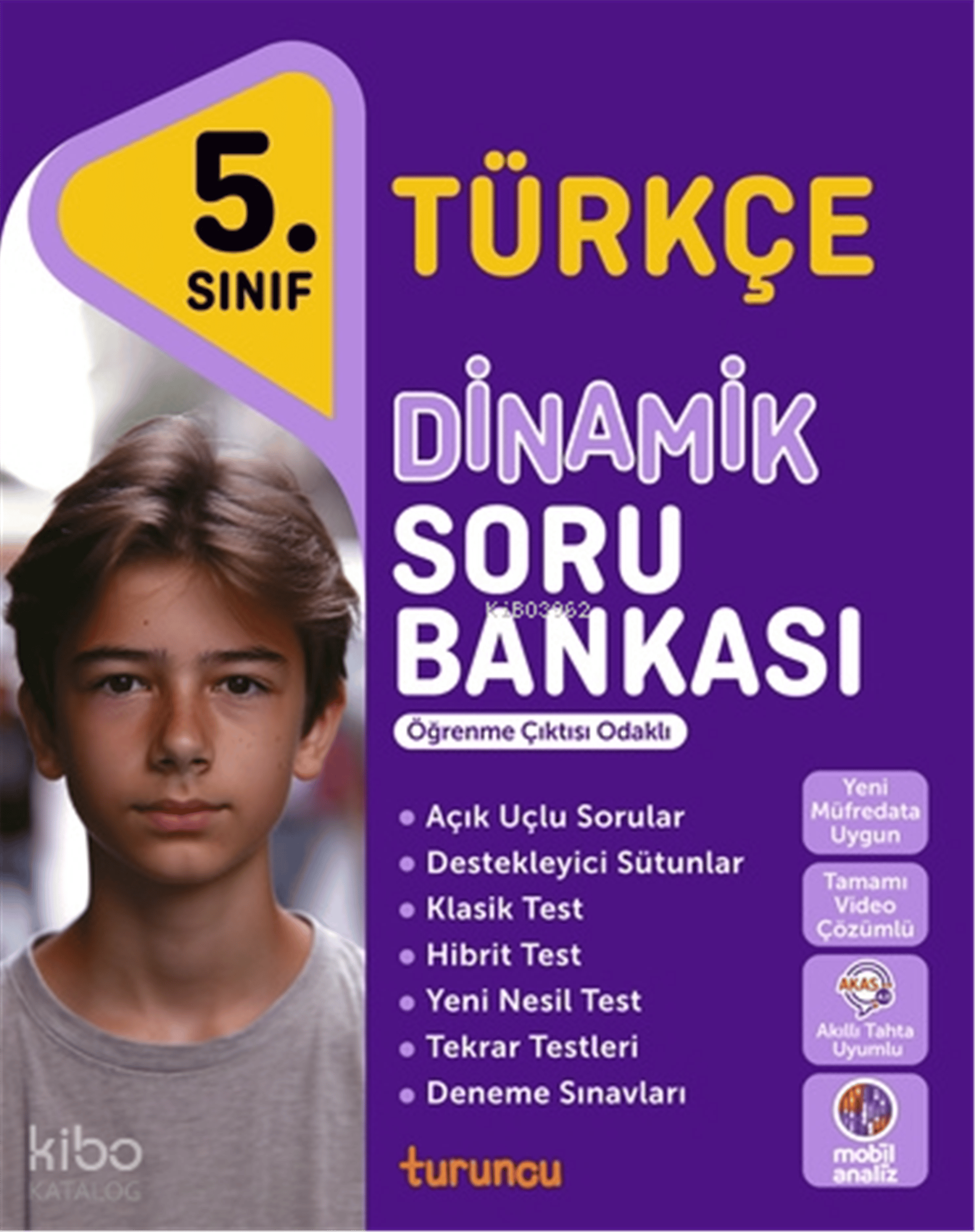 Tudem 5. Sınıf Türkçe Dinamik Soru Bankası TURUNCU