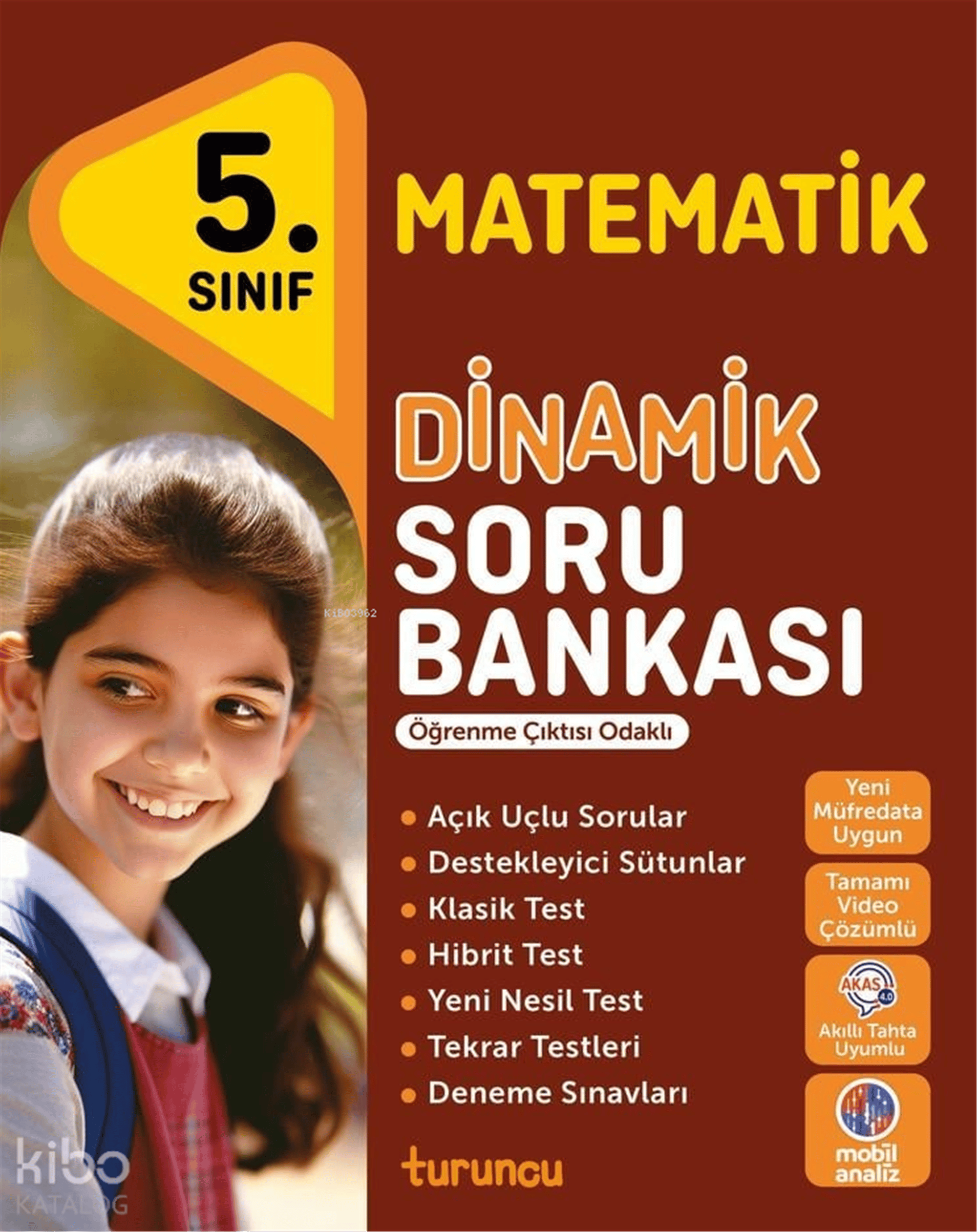 TUDEM 5. Sınıf Dinamik Matematik Soru Bankası TURUNCU