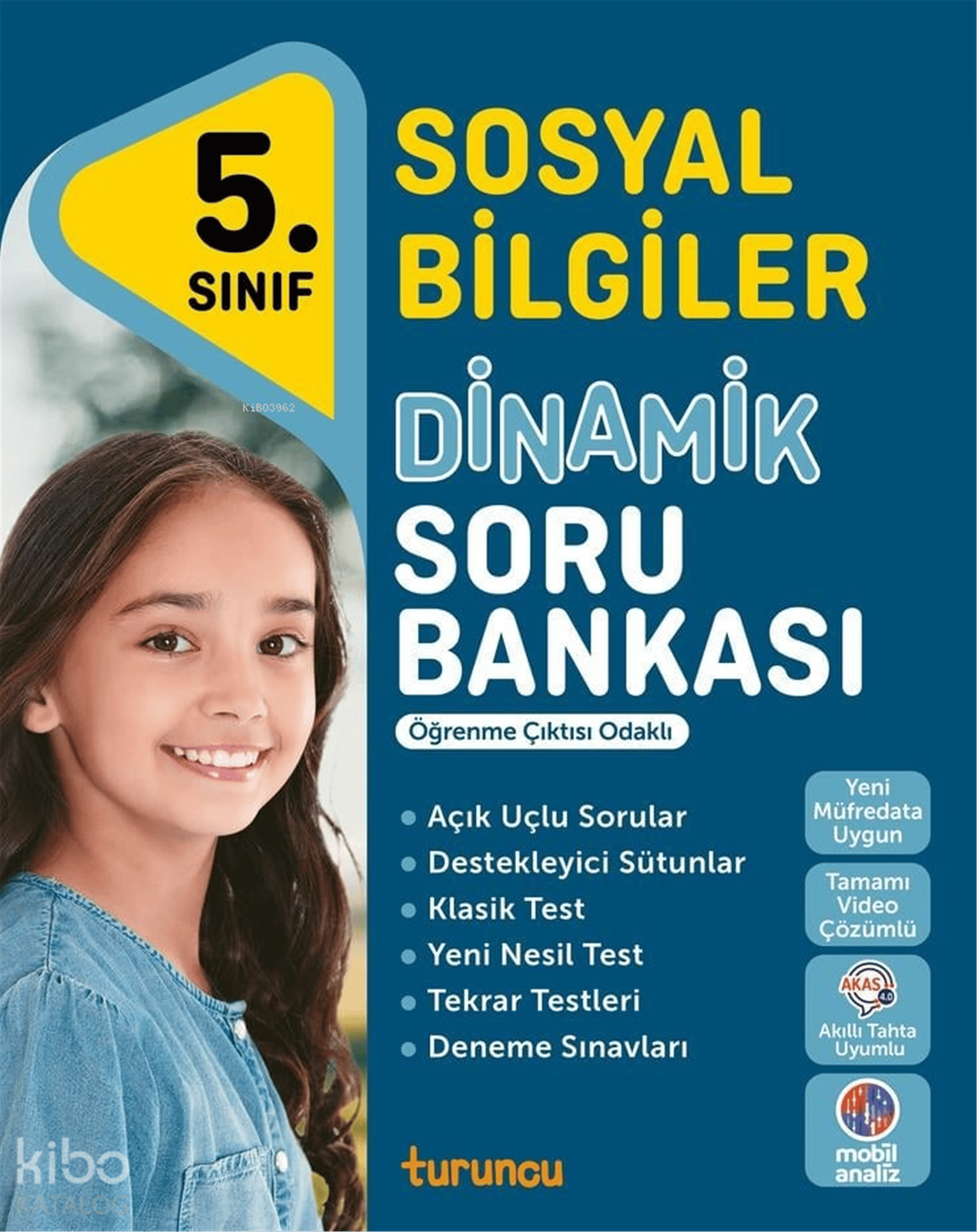 Turuncu 5. Sınıf Sosyal Bilgiler Dinamik Soru Bankası