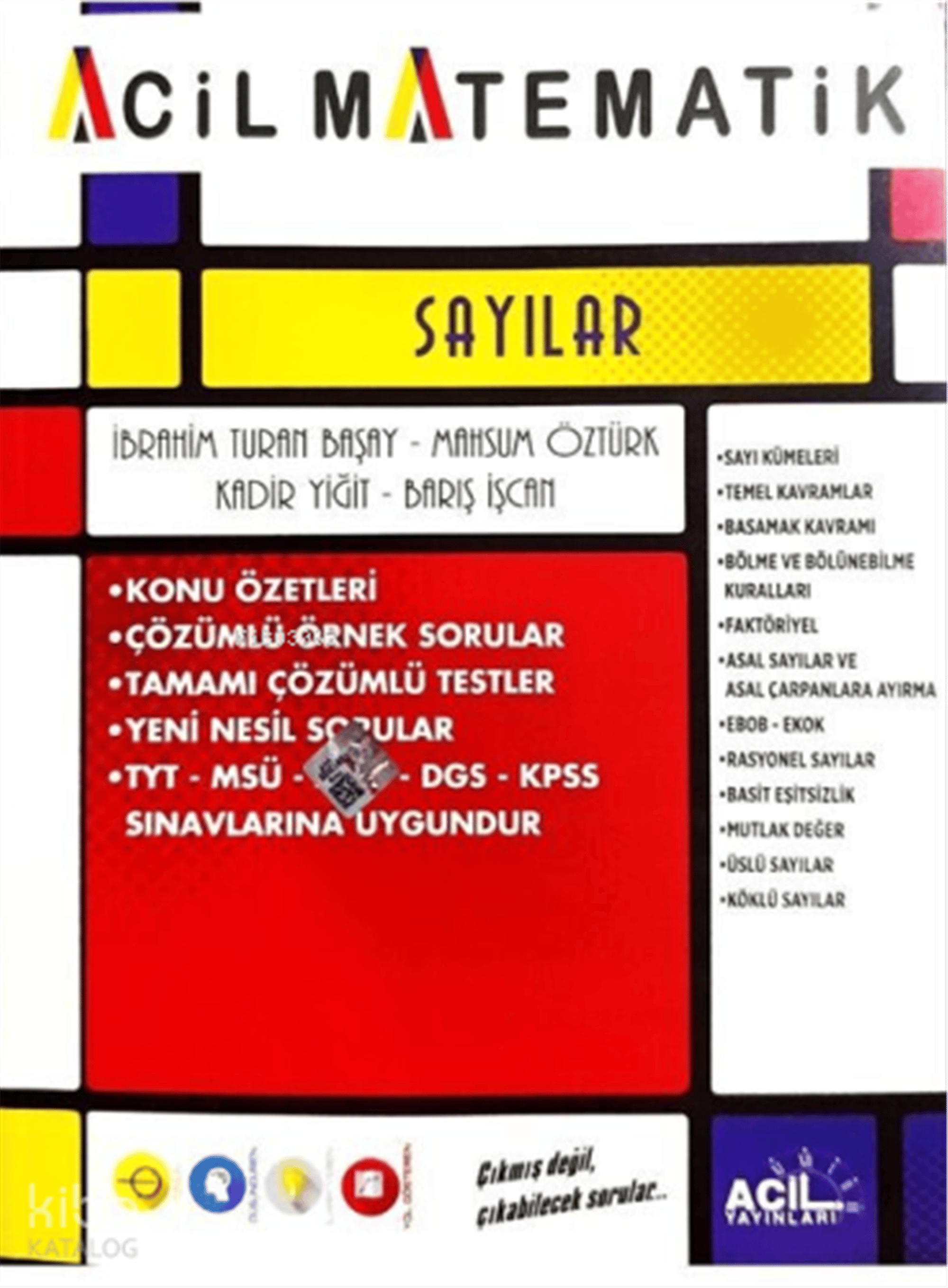 TYT Acil Matematik Sayılar TYT