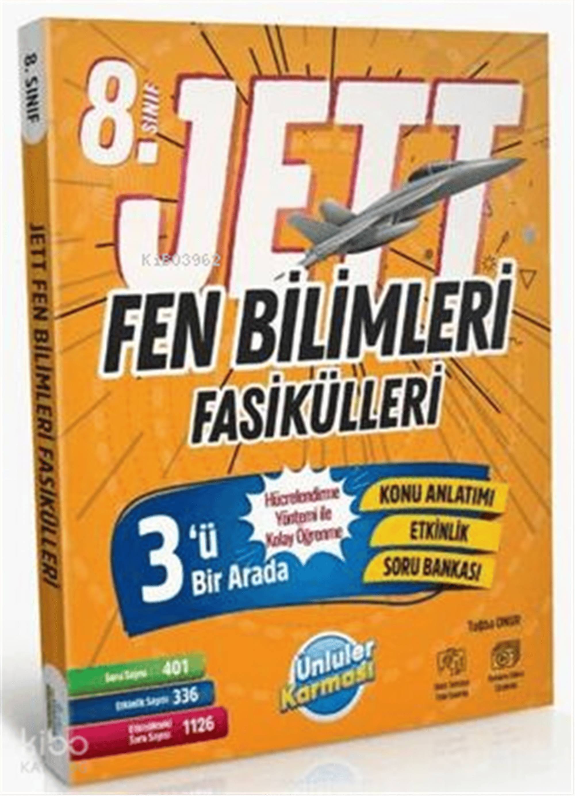 ÜNLÜLER KARMASI 8. Sınıf Jett Fen Bilimleri Fasikülleri
