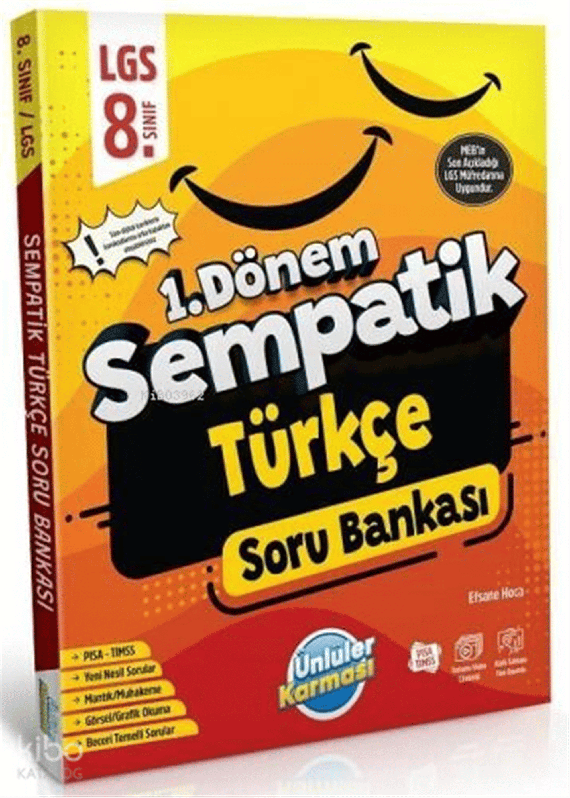 Ünlüler Karması 8. Sınıf LGS Türkçe Dönem Sempatik Soru Bankası