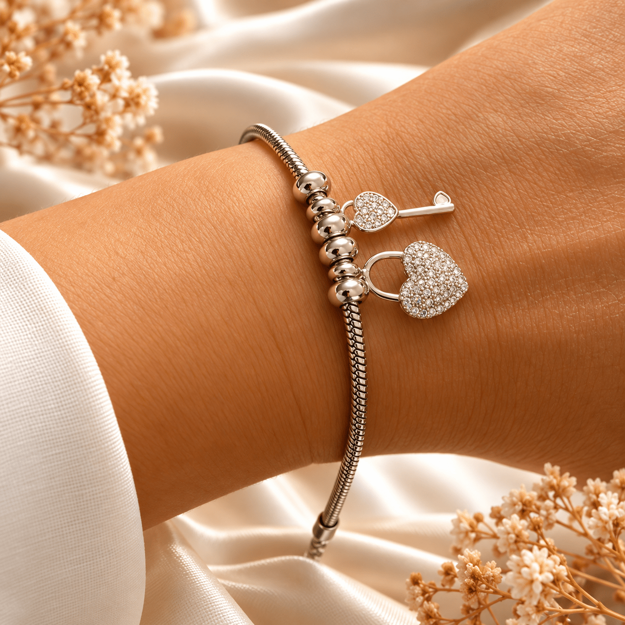 Charm Silver Bileklik