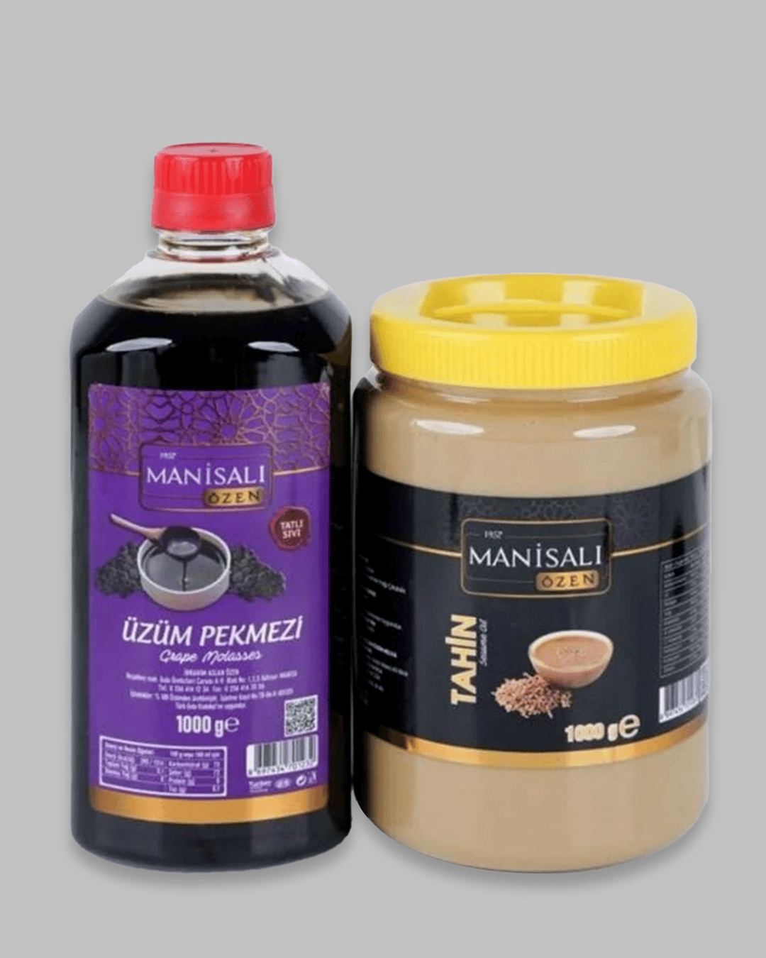 Tahin 1000gr. (Pet) & Üzüm Pekmezi 1000gr. (Pet)