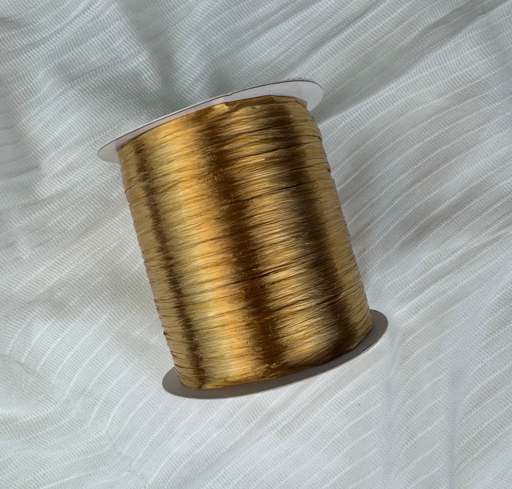 Asavia Raffia ispie - Gold