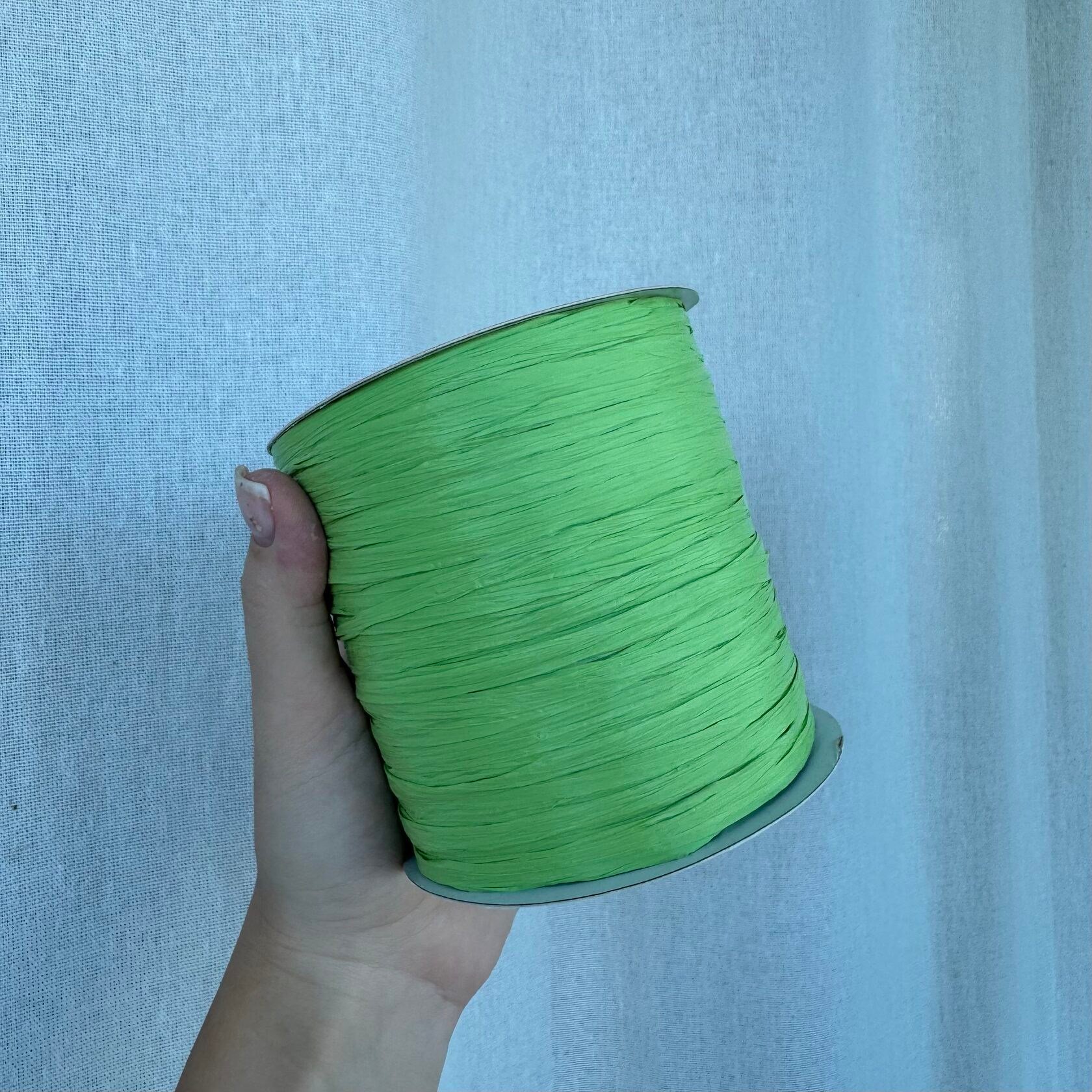 Asavia Raffia ispie - Lime