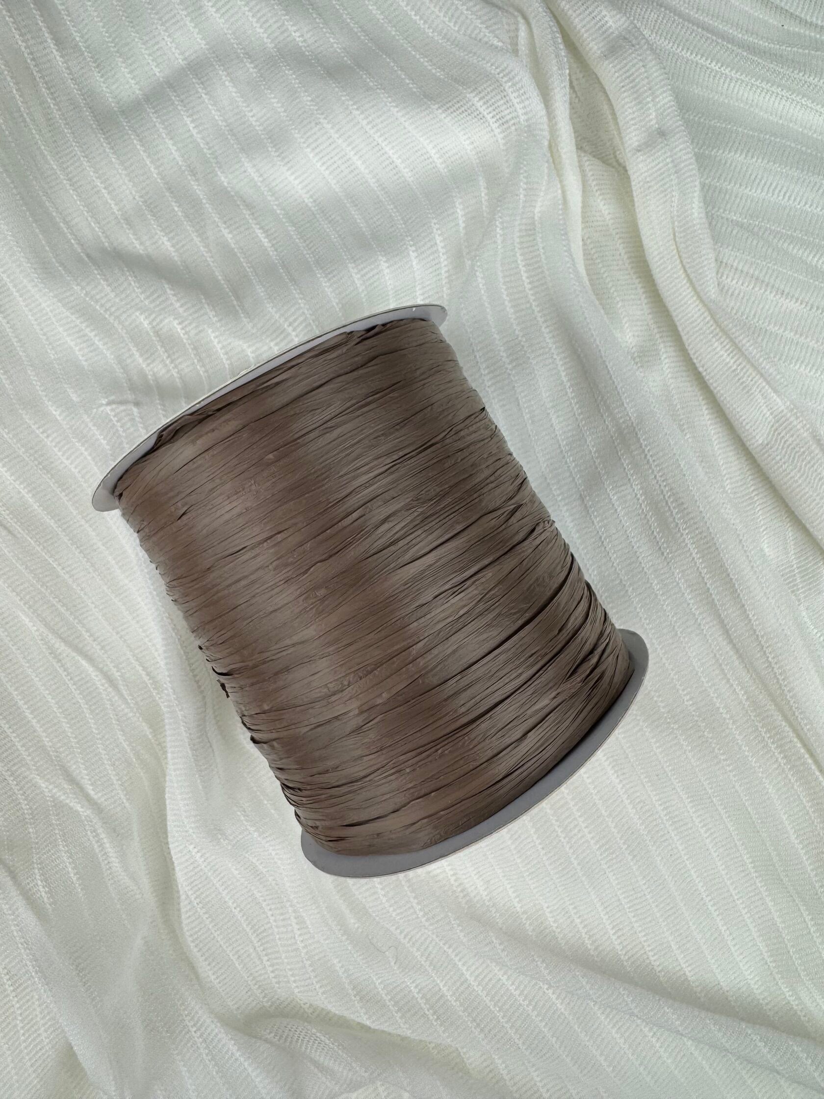 Asavia Raffia ispie - Soft Fudge