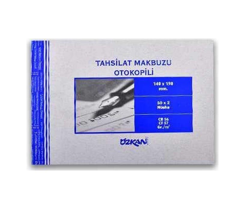 0120 Tahsilat Makbuzu Otokopili 1 Adet