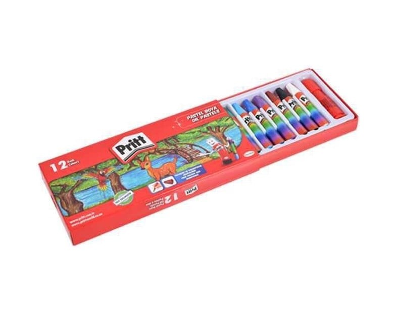 12 Li Karton Kutu Boya Çok Renkli
