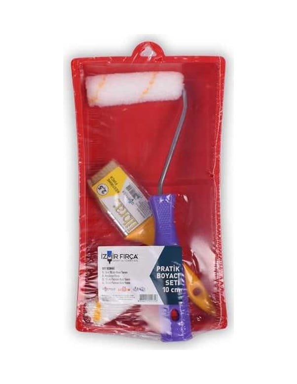 3pc 10cm Rulo Fırça Seti 551756 1 Adet
