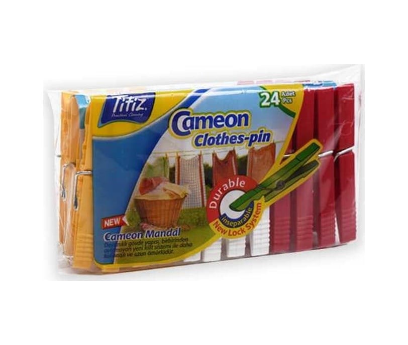 671 Cameron 24pcs Mandal 1 Adet Şeffaf