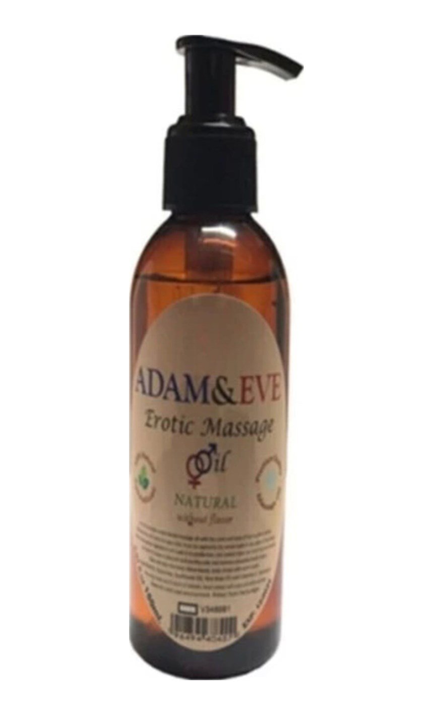 Adam Hintohu &eve Erkeklere Ve Bayanlara Özel Sade Vücut Masaj Yağı Pure Edible Massage Oil 125ml