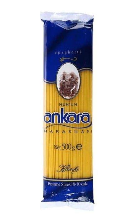 Ankara Makarna Spaghetti 500gr 1 Adet