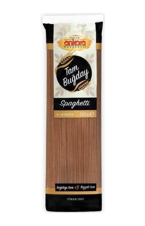 Ankara Tam Buğday Makarna Spagetti 500gr 1 Adet