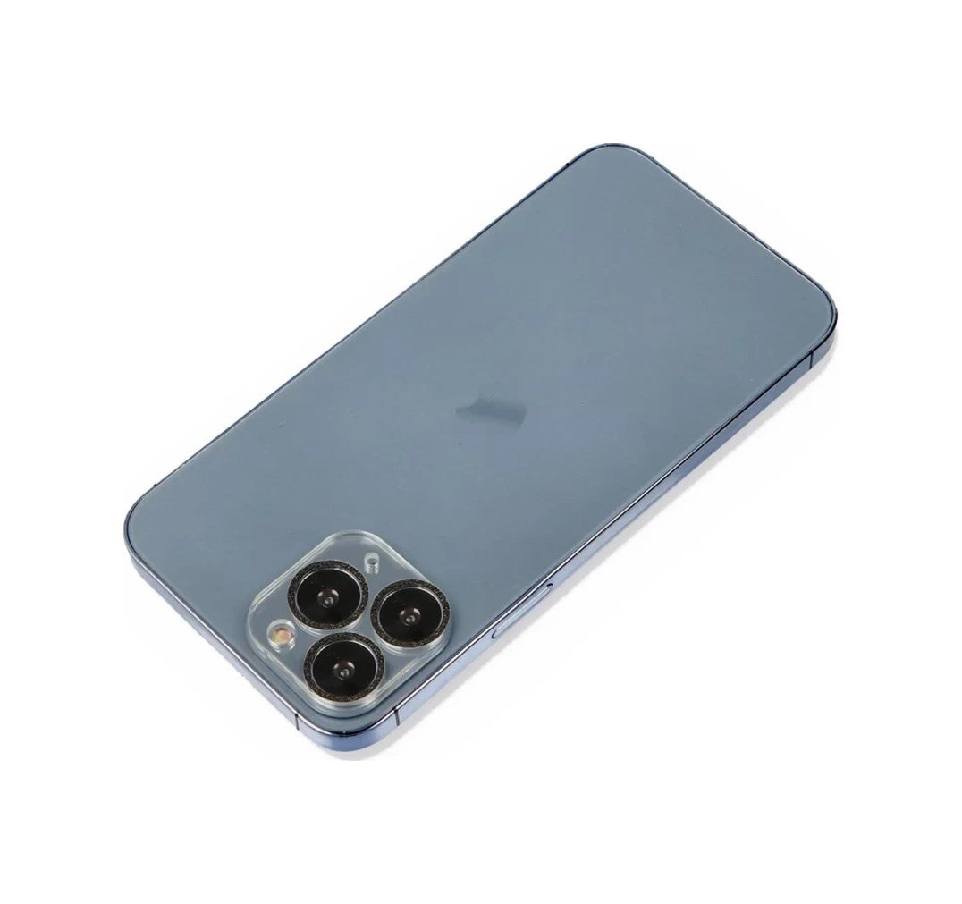 Apple İphone 11 Pro Uyumlu Shine Kamera Lens Koruma Cam - Siyah