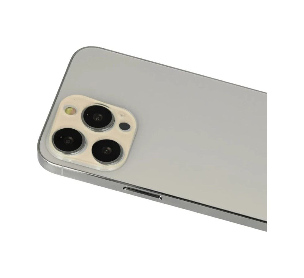 Apple İphone 12 Pro Uyumlu Rainbow Kamera Lens Koruma Cam - Gold