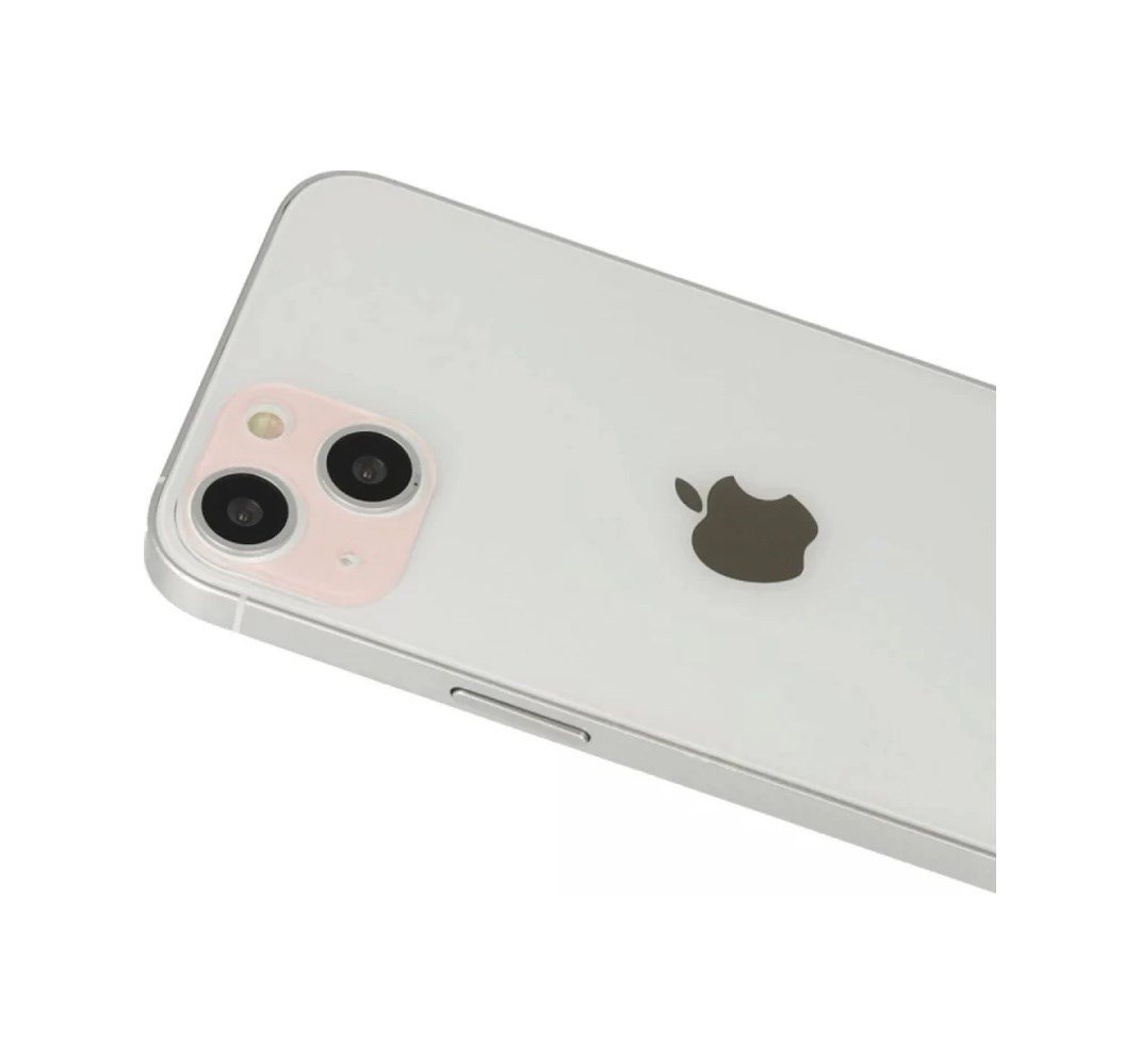 Apple İphone 13 Uyumlu Rainbow Kamera Lens Koruma Cam - Rose Gold