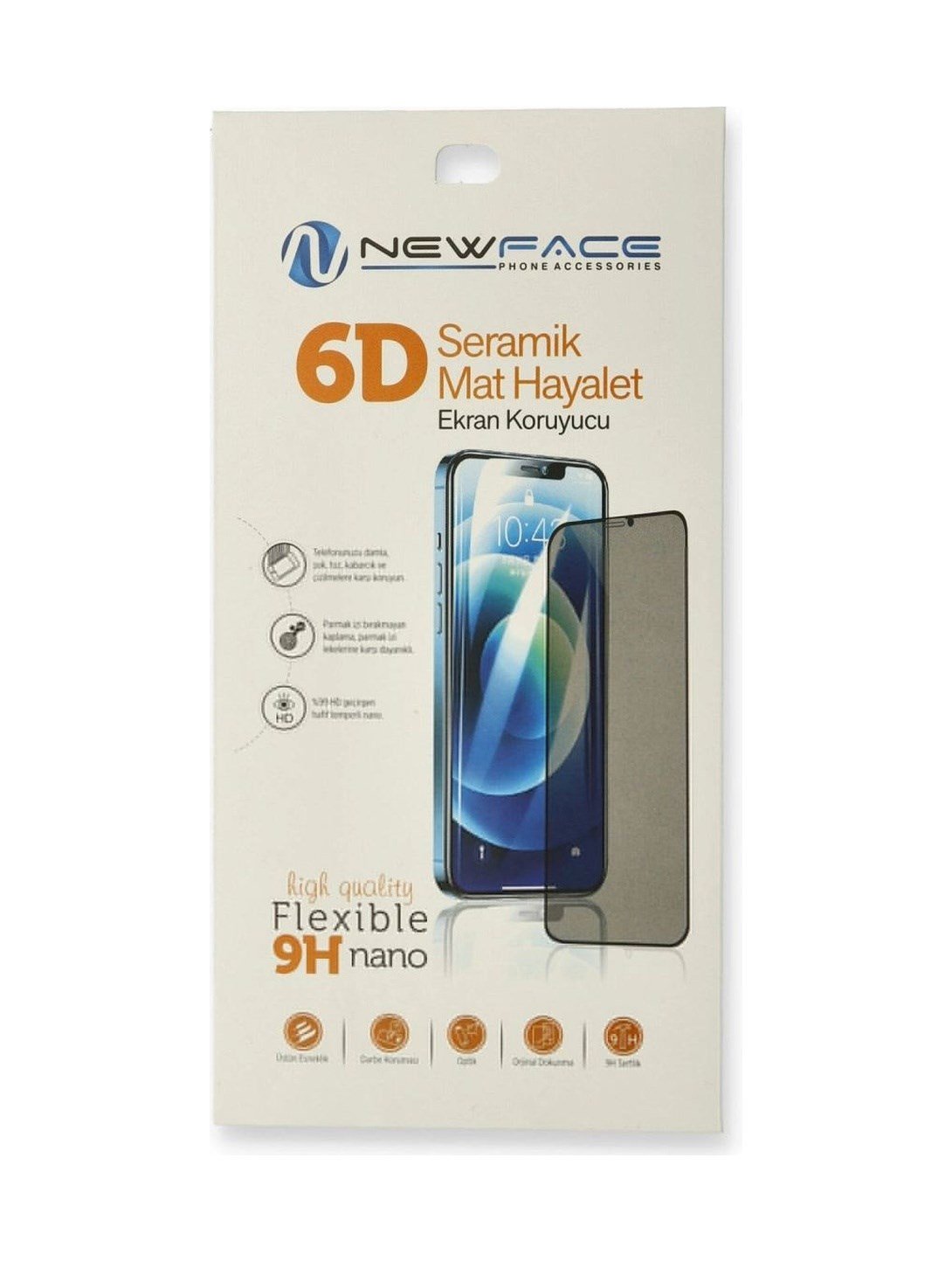 Apple İphone 14 Pro 6d Mat Seramik Hayalet Nano Ekran Koruyucu